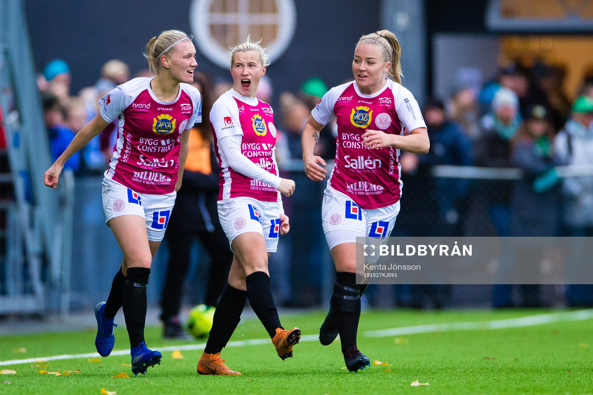 Uppsalas Marika Bergman Lundin (m) jublar