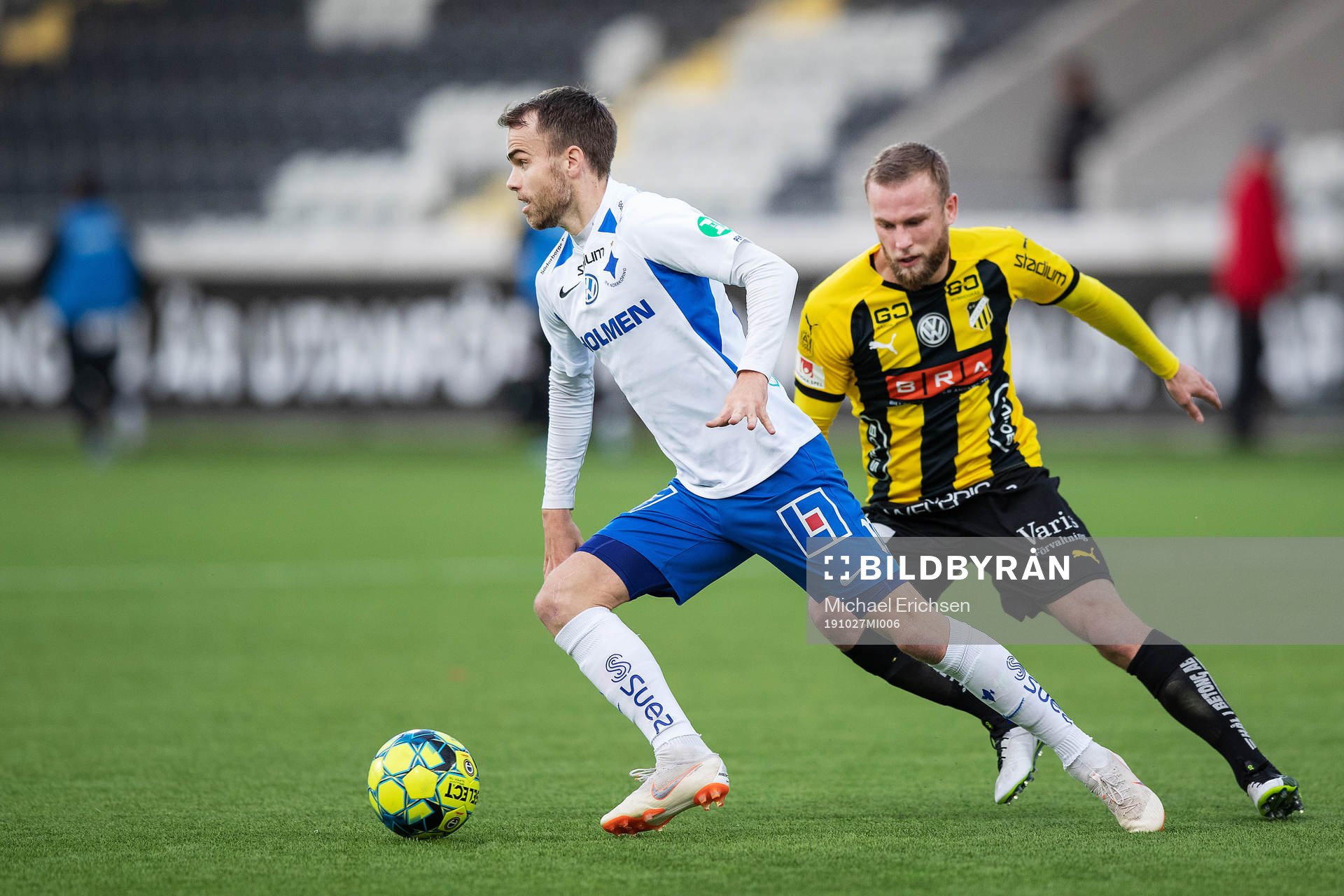 IFK Norrköpings Andreas Blomqvist och Häckens Alexander