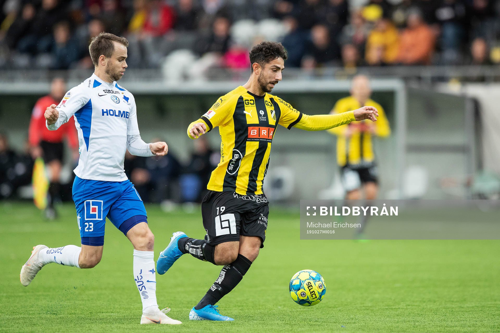 IFK Norrköpings Andreas Blomqvist och Häckens Daleho