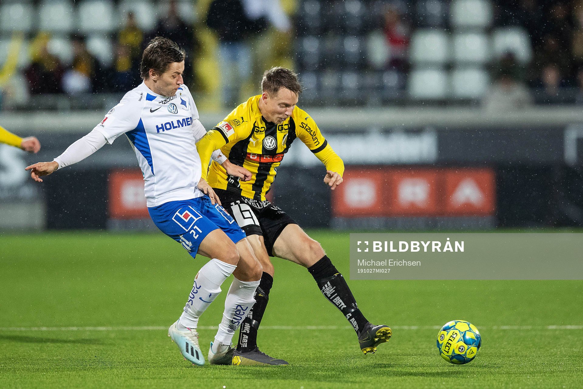 IFK Norrköpings Simon Thern och Häckens Viktor Lundberg