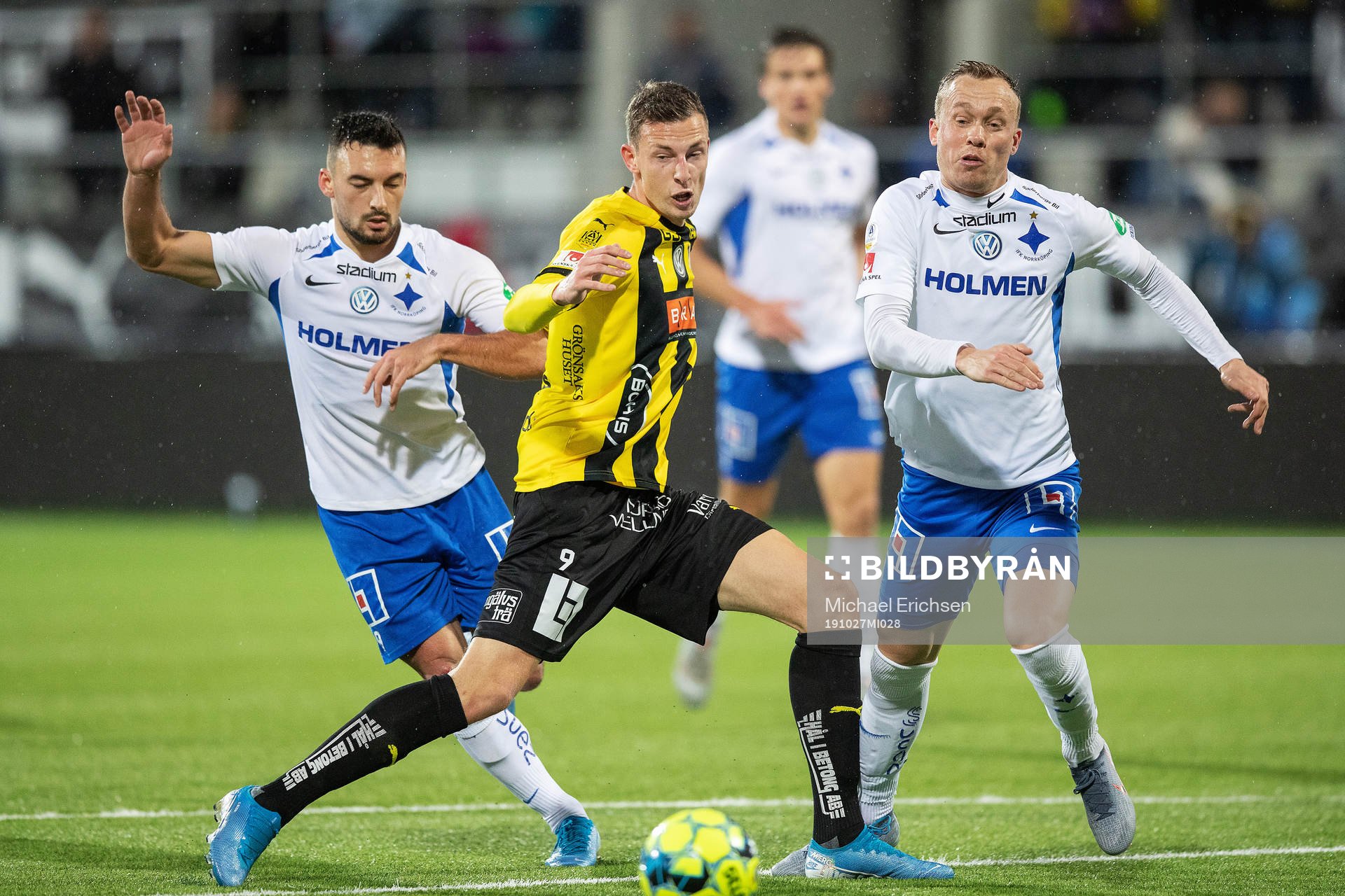 IFK Norrköpings Sead Haksabanovic och Gudmundur