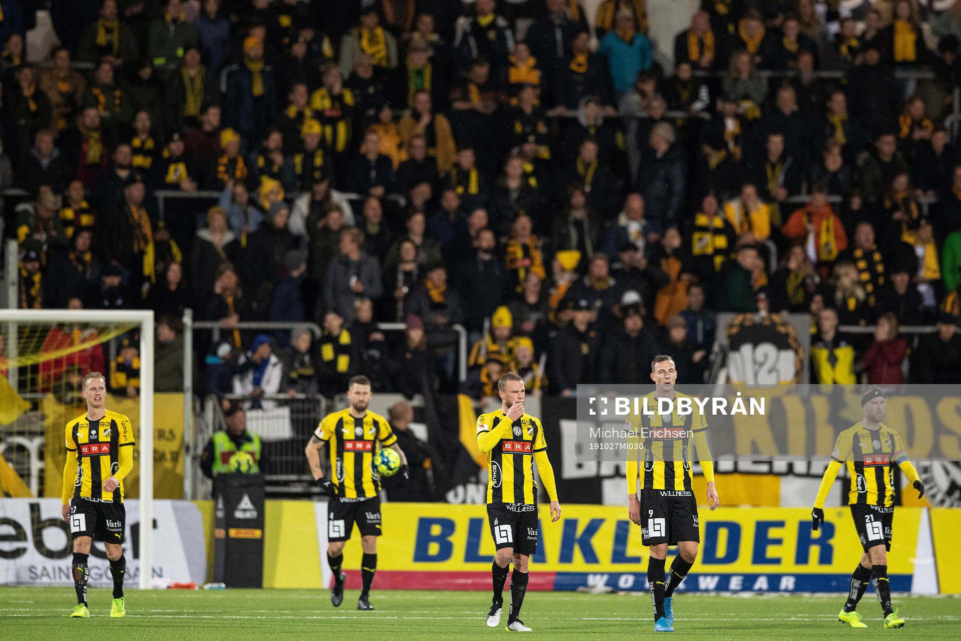 Häckens spelare deppar