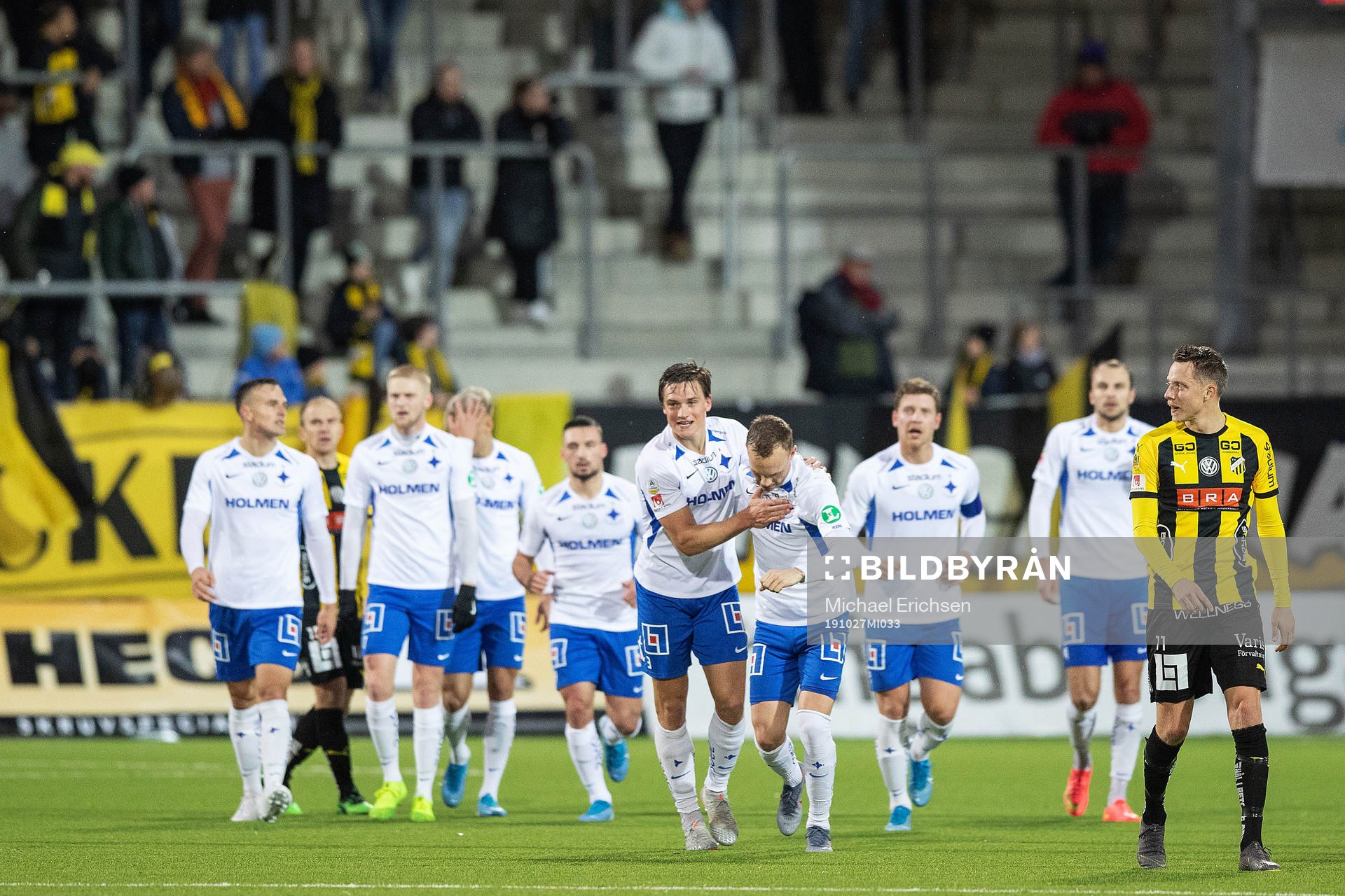 IFK Norrköpings Rasmus Lauritsen jublar