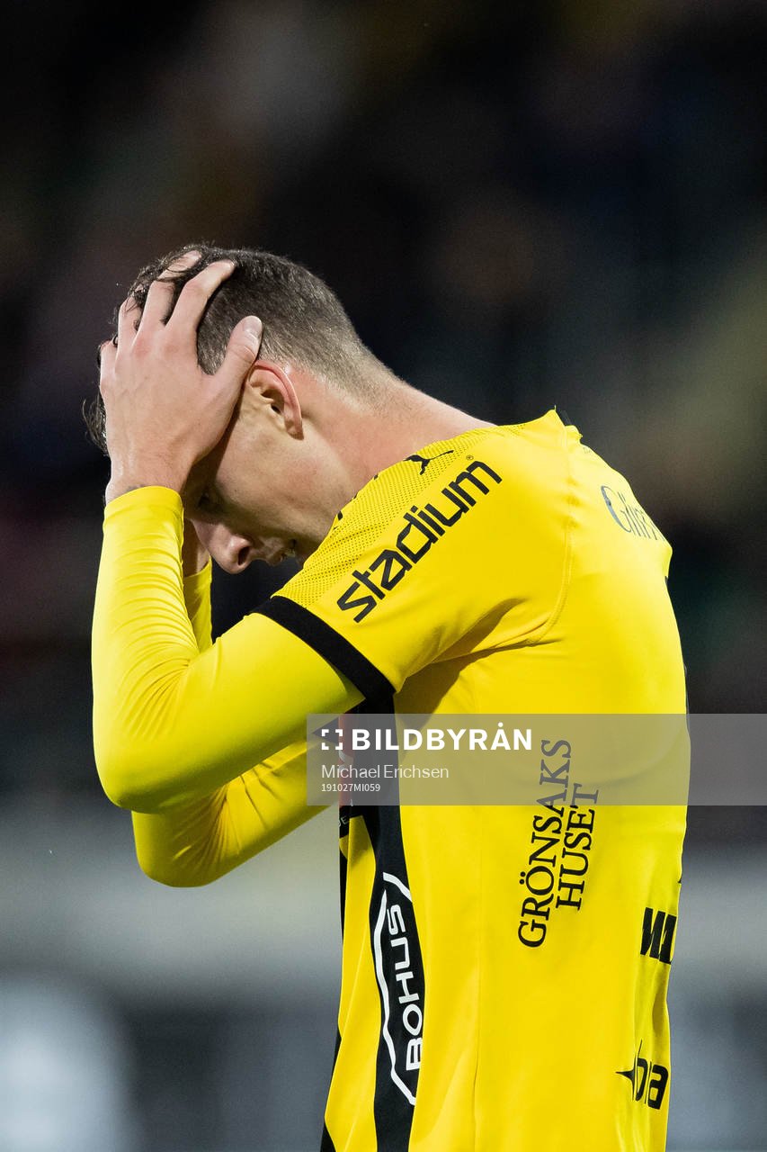 Häckens Gustaf Nilsson deppar