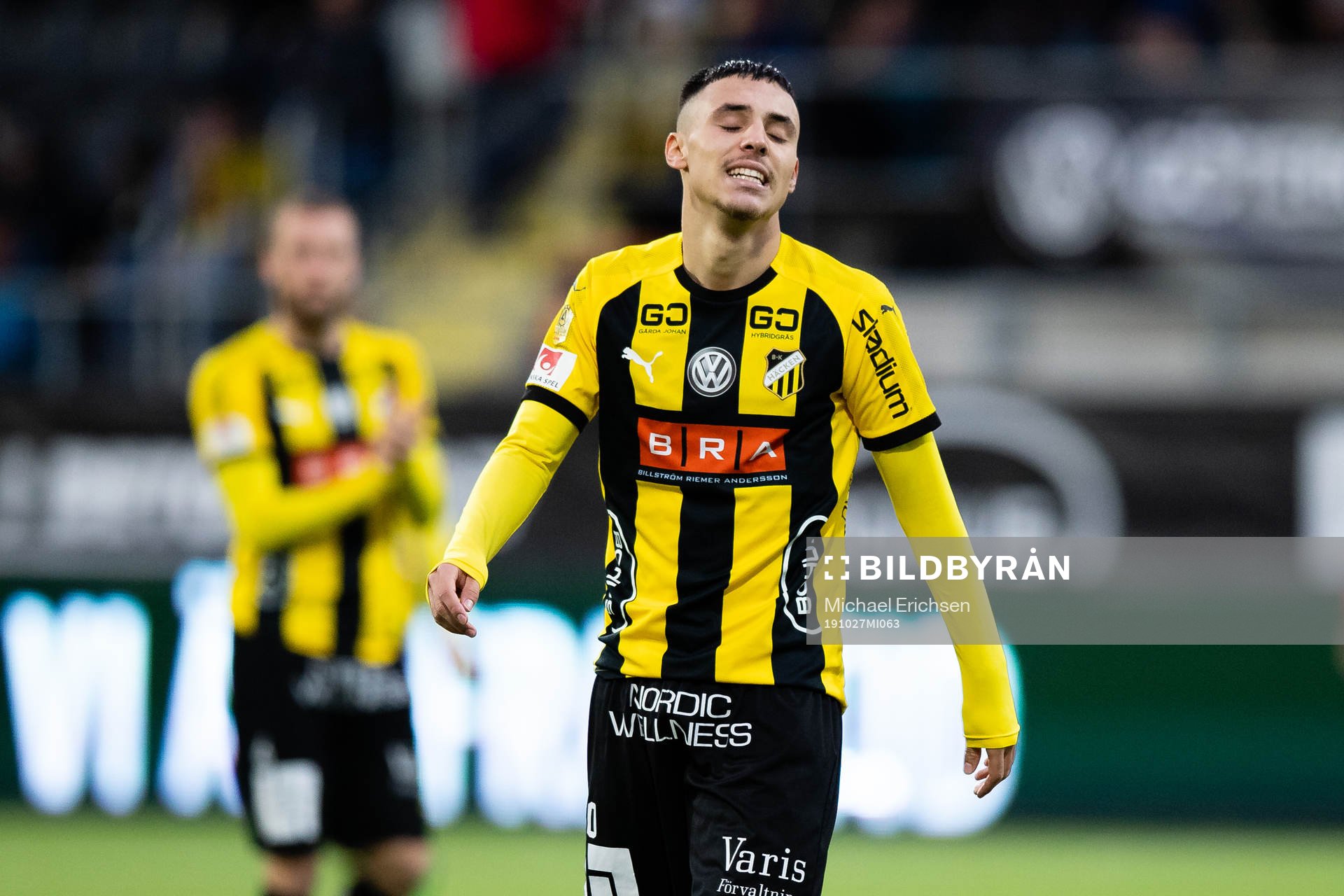 Häckens Ali Youssef deppar