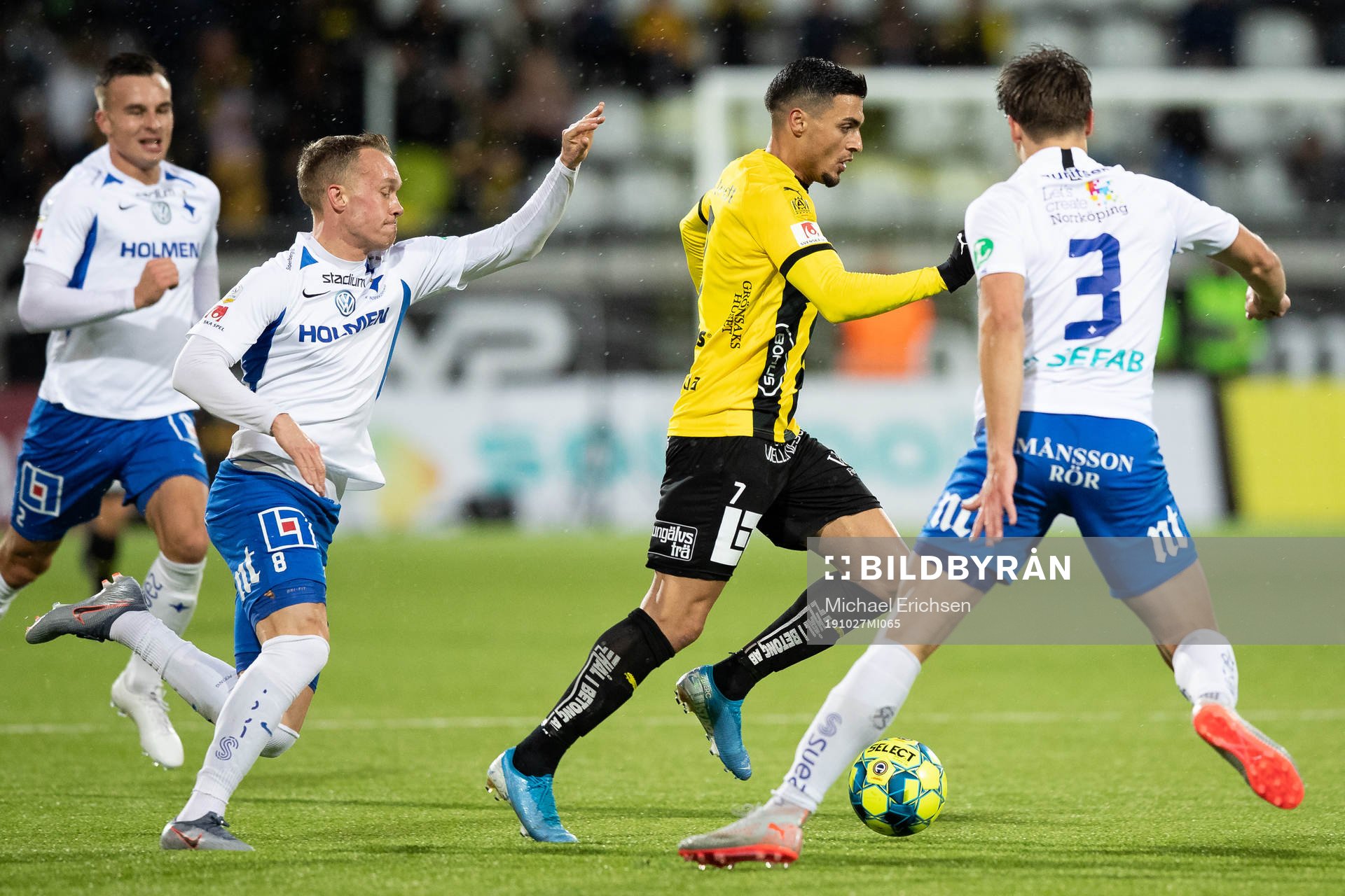 IFK Norrköpings Gudmundur Thórarinsson och Rasmus