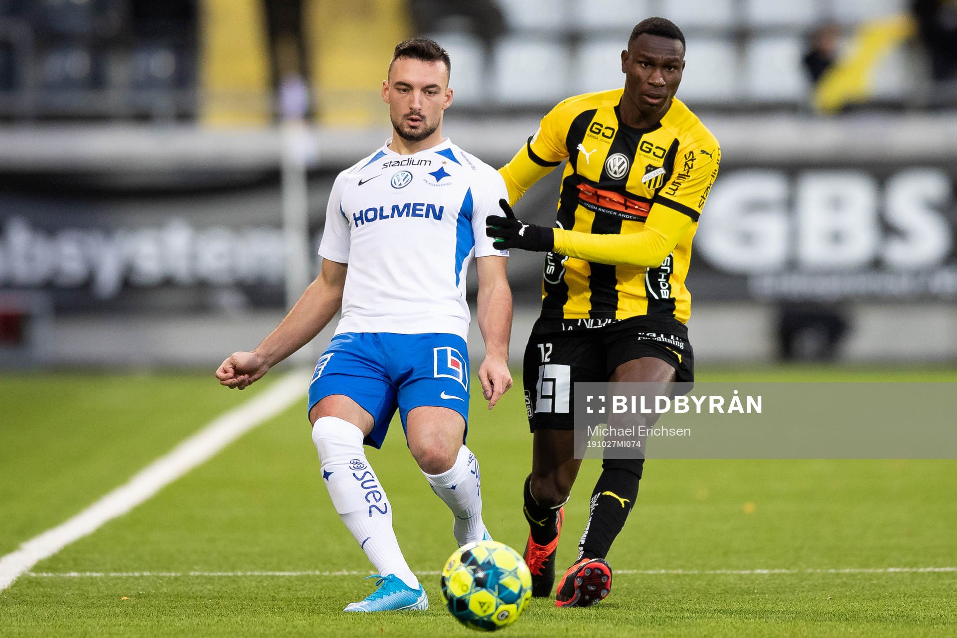 IFK Norrköpings Sead Haksabanovic och Häckens Godswill