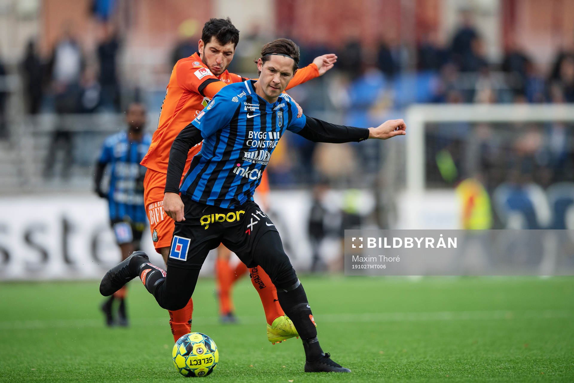 Sirius Philip Haglund och AFC Eskilstunas Anel Rashkaj