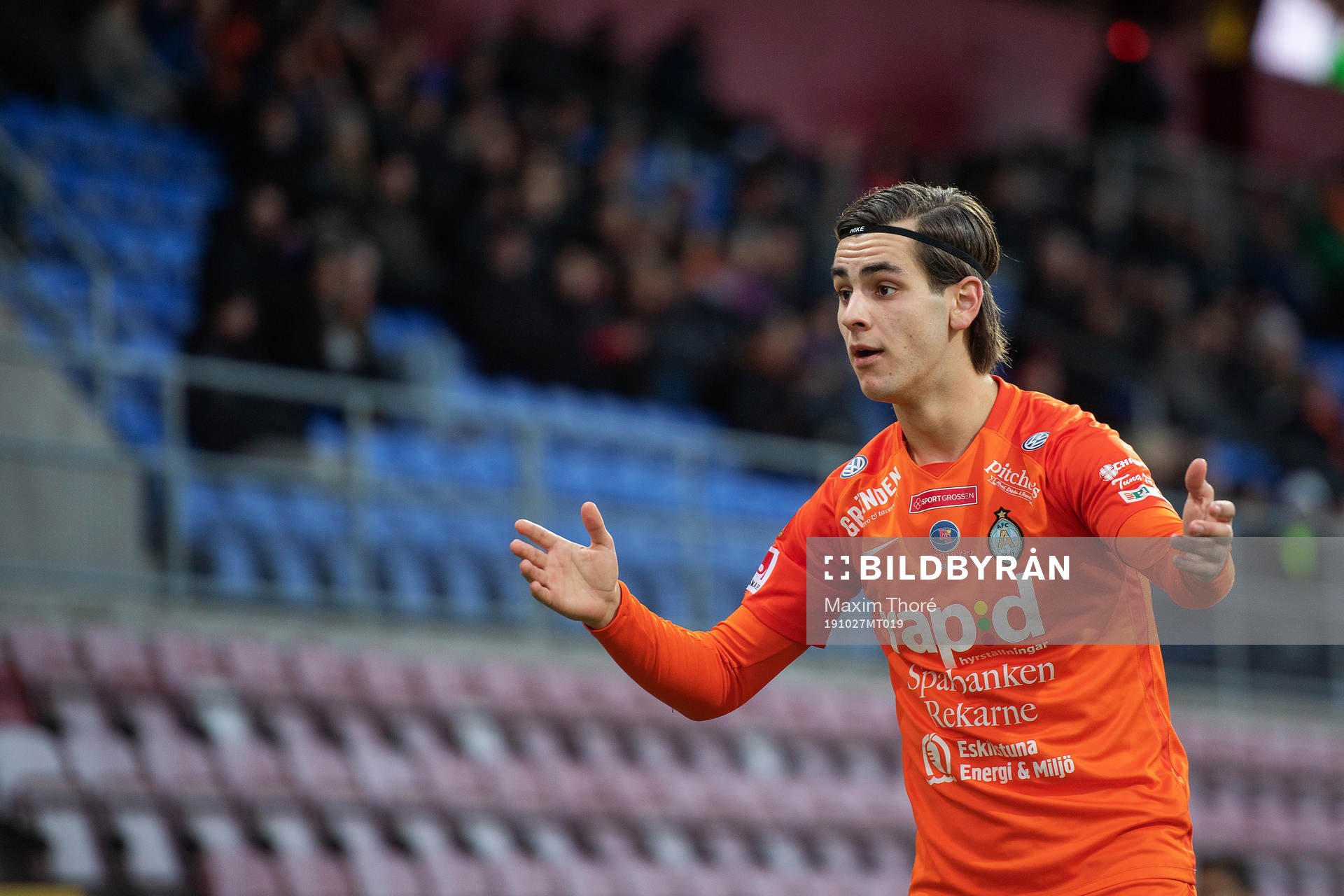 AFC Eskilstunas Adi Nalic reagerar