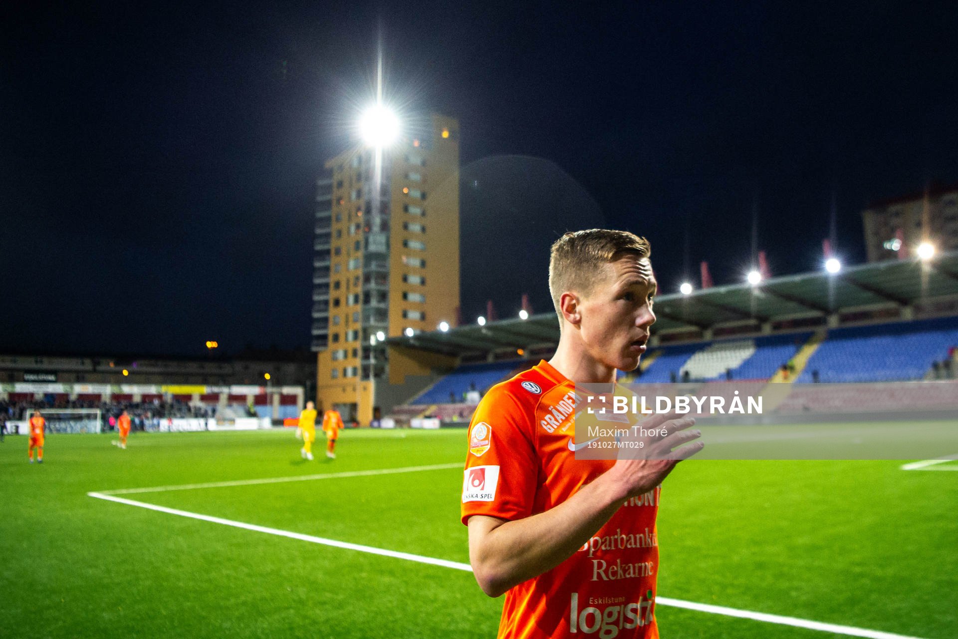 AFC Eskilstunas Gustav Jarl deppar