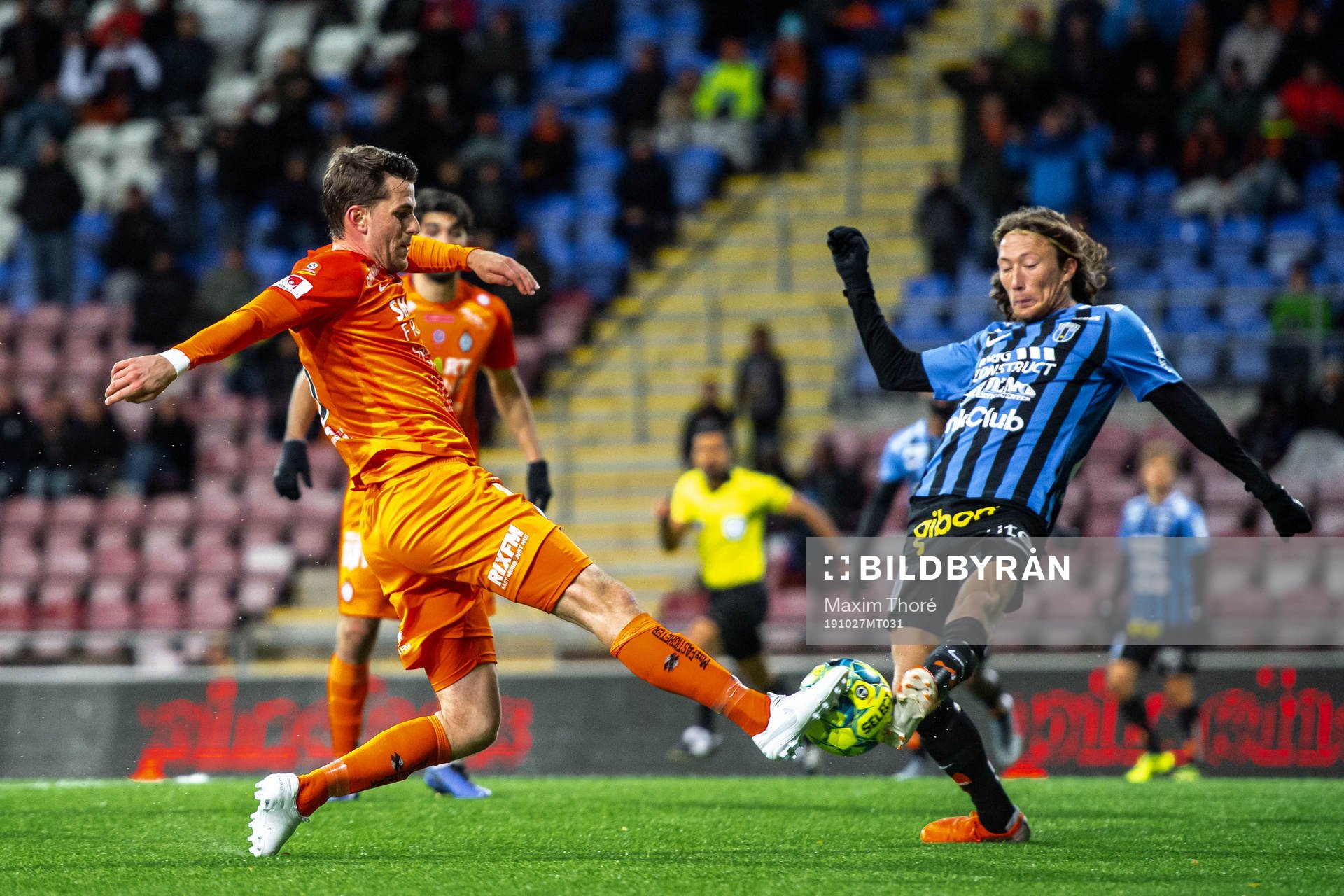 AFC Eskilstunas Jesper Björkman och Sirius Axel
