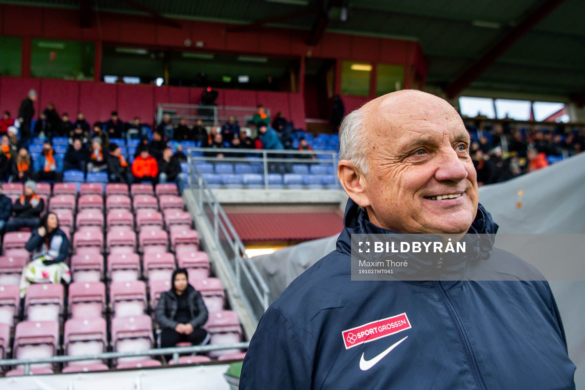 AFC Eskilstunas Saulius Sirmelis inför fotbollsmatchen i Allsvenskan mellan AFC Eskilstuna och Sirius den 27 oktober 2019 i Stockholm.