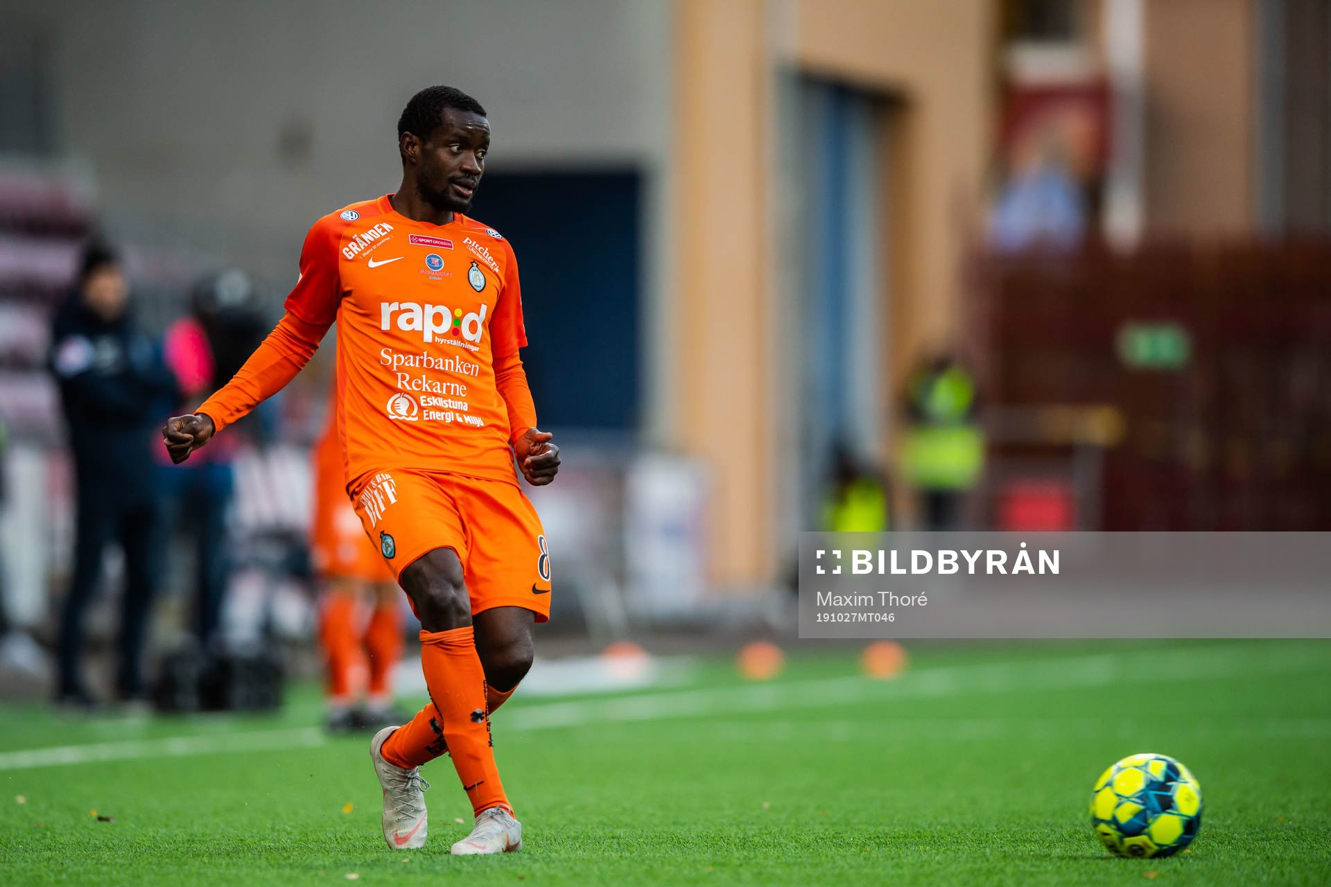 AFC Eskilstunas Michael Anaba