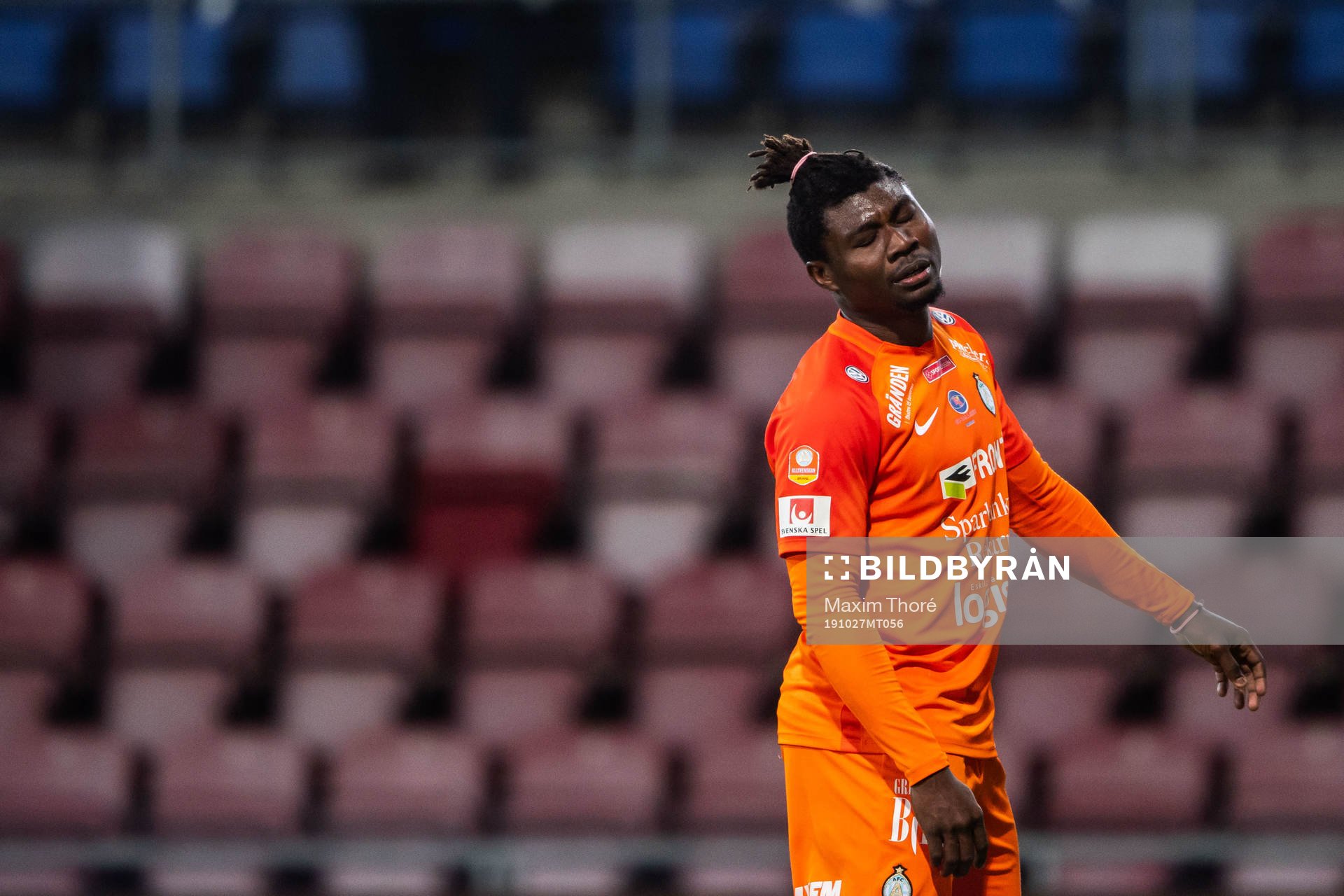 AFC Eskilstunas Onyedikachukwu Samuel Nnamani deppar
