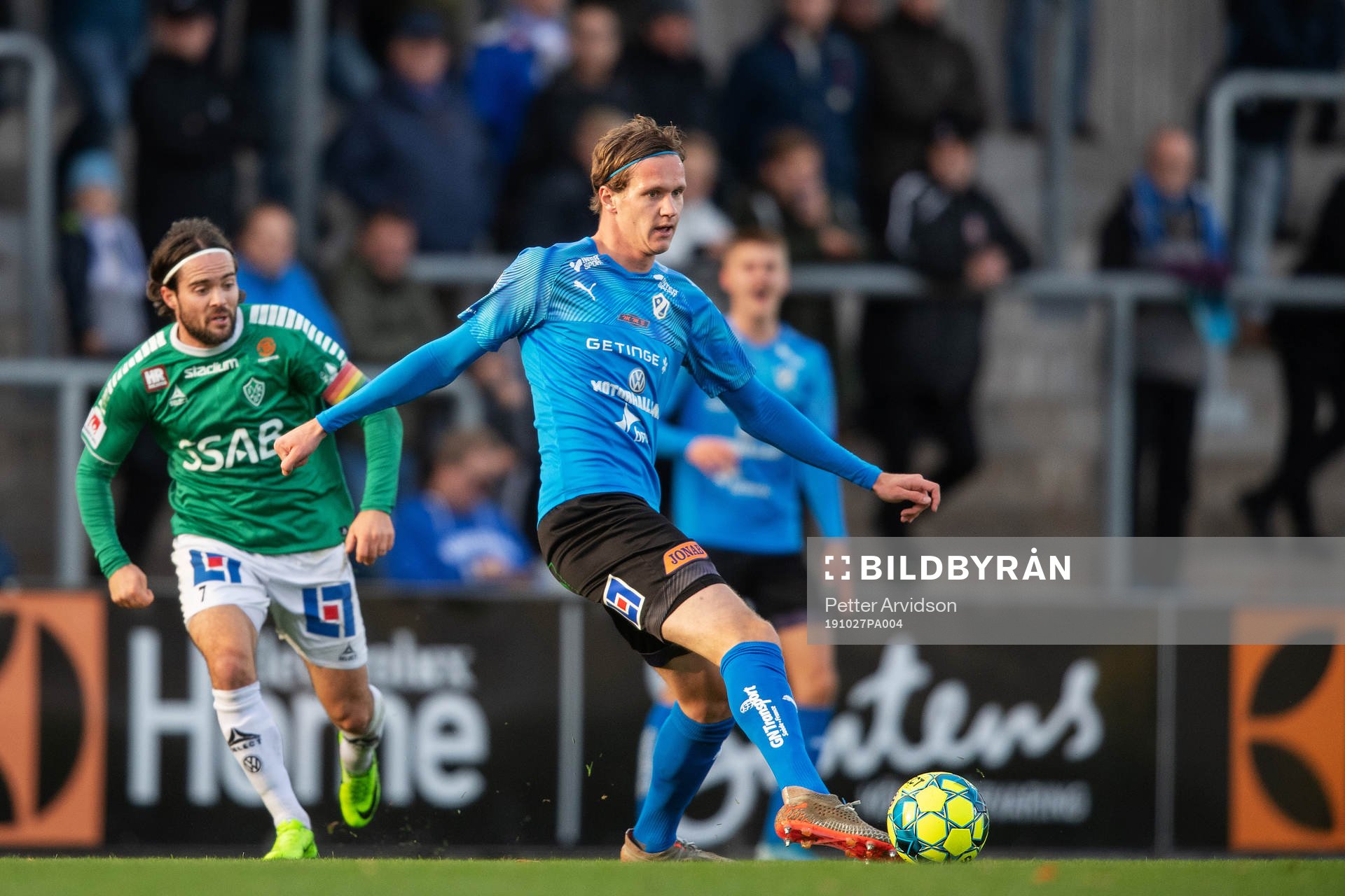 Halmstads Alexander Berntsson och Brages Robbin Sellin