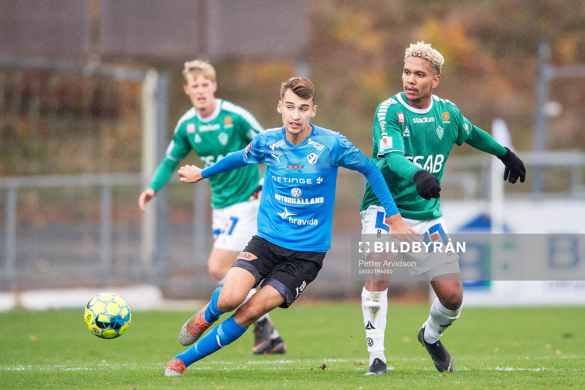 Brages Seth Kanteh Hellberg och Halmstads Rasmus