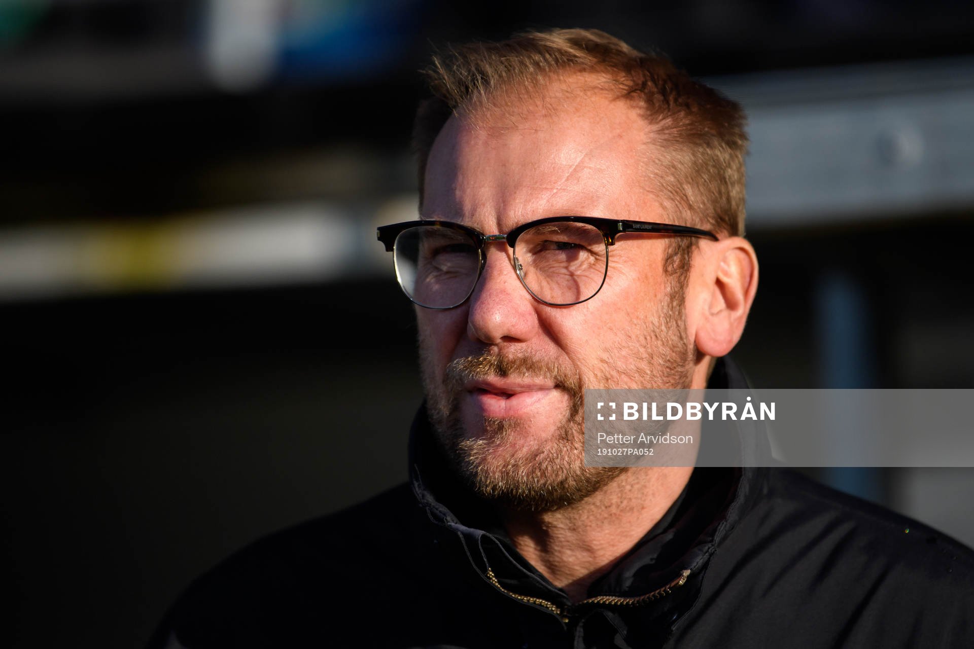 Halmstads tränare Magnus Haglund