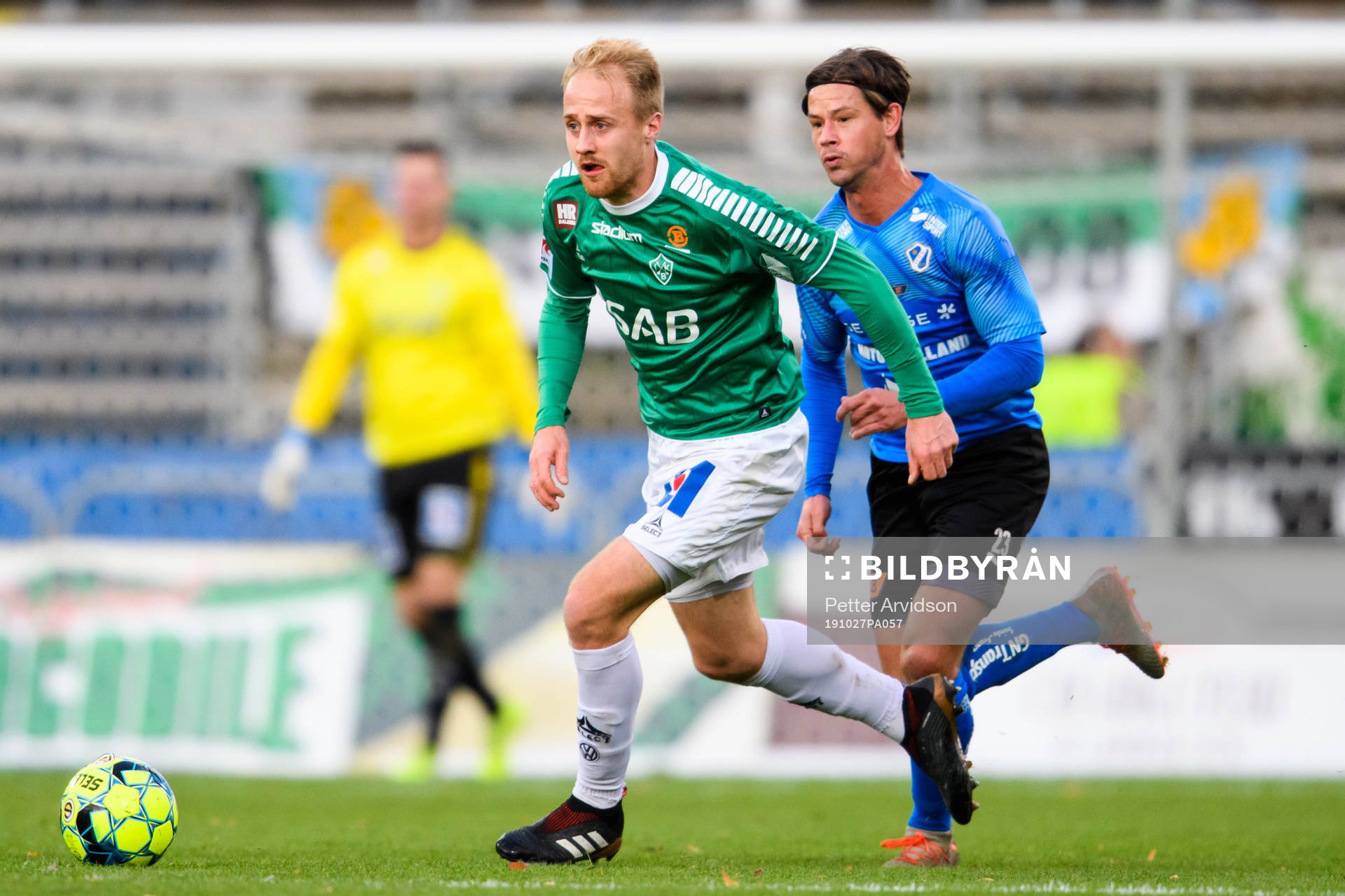 Brages Oscar Lundin och Halmstads Alexander Berntsson
