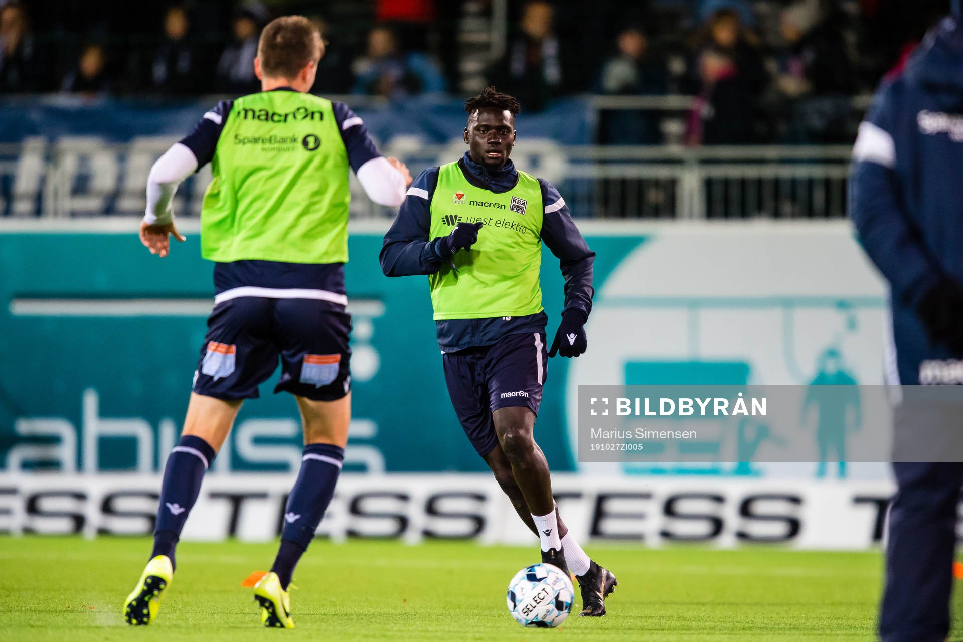 Aliou Coly of Kristiansund
