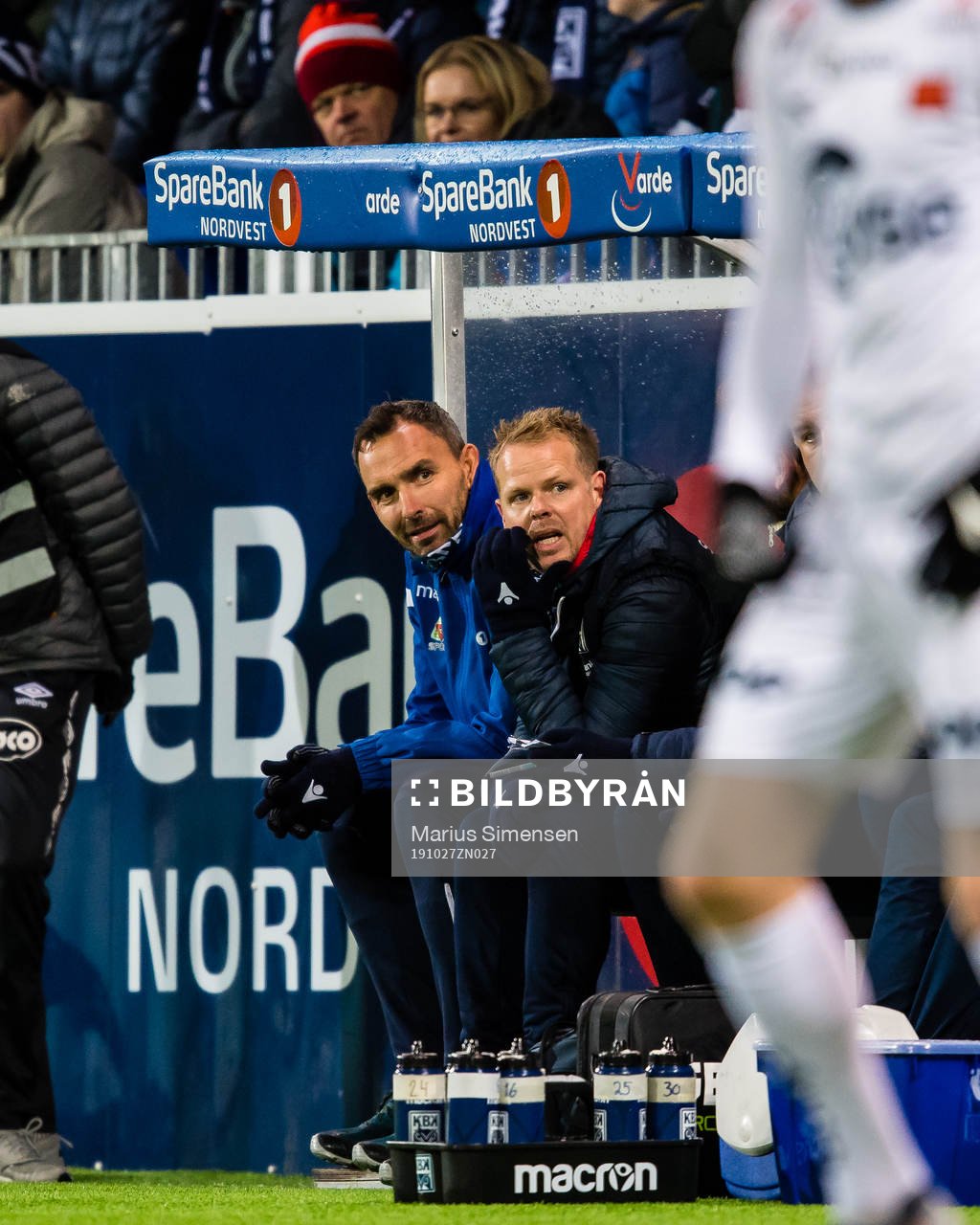 Joakim Klæboe, assistant coach of Kristiansund, and