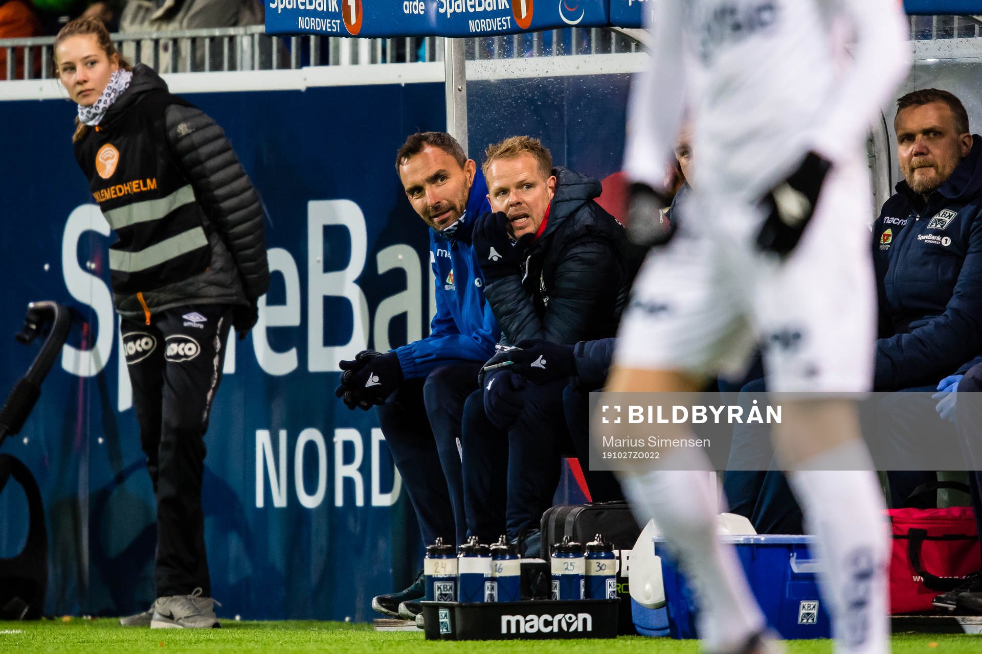 Joakim Klæboe, assistant coach of Kristiansund, and