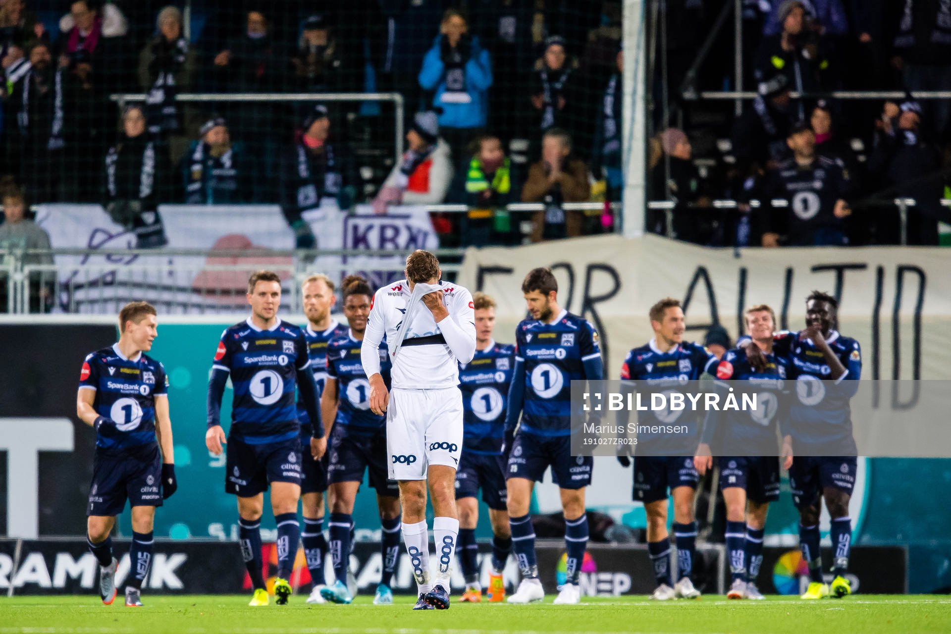 Runar Ullaland Hove of Viking looks dejected