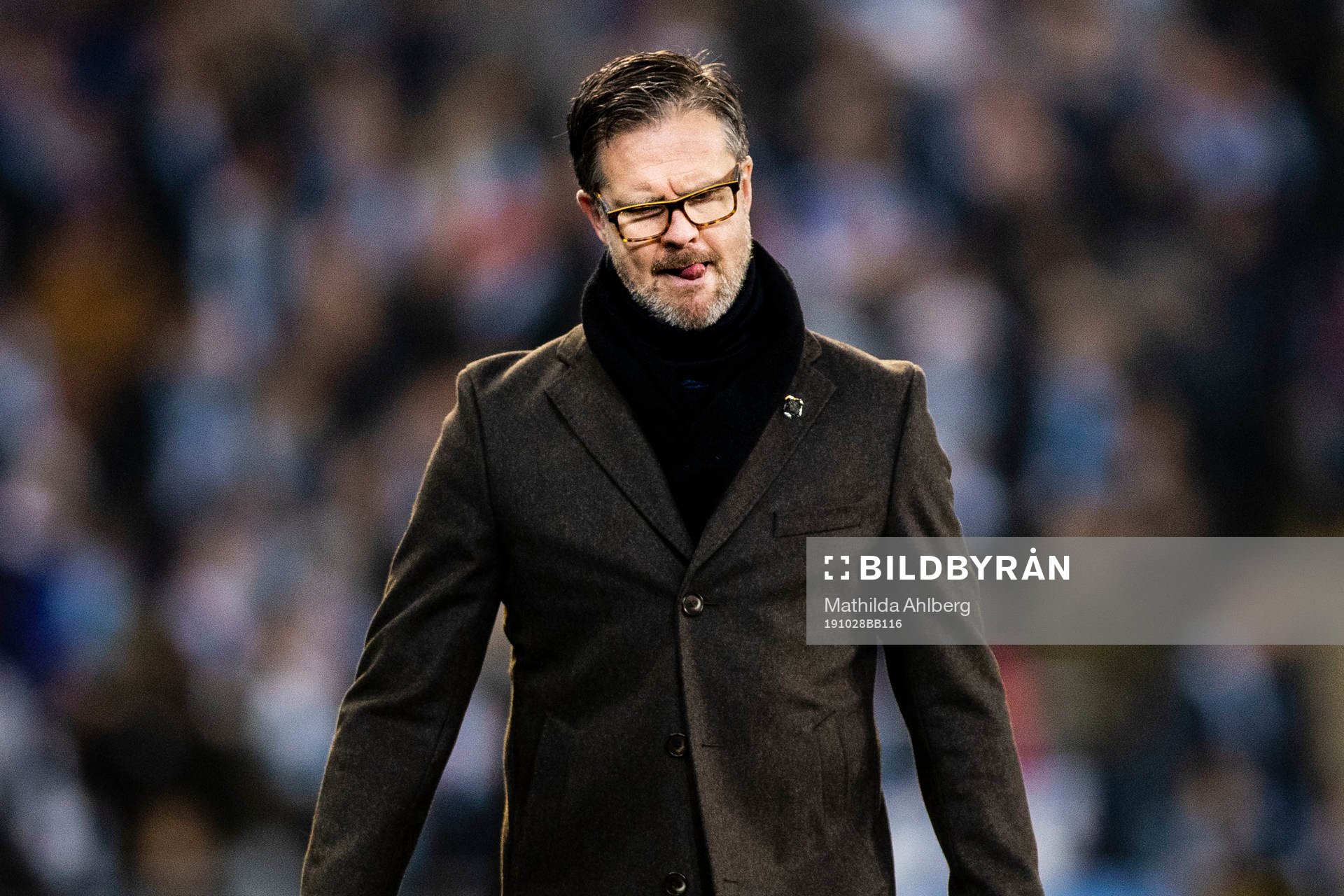 s tränare Rikard Norling deppar