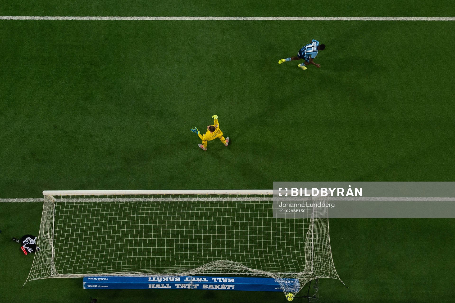 Djurgårdens Mohamed Buya Turay jublar