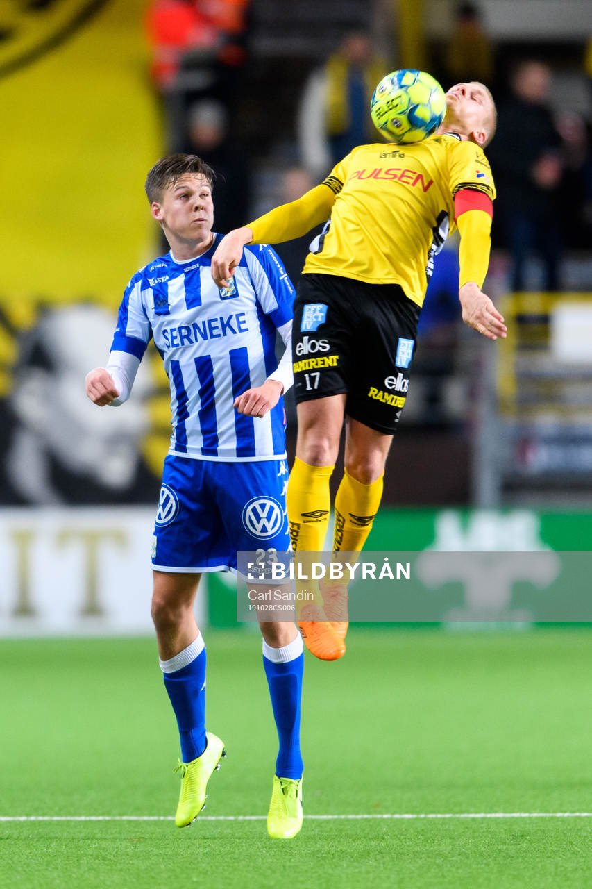 IFK Göteborgs Emil Holm och Elfsborgs Per Frick