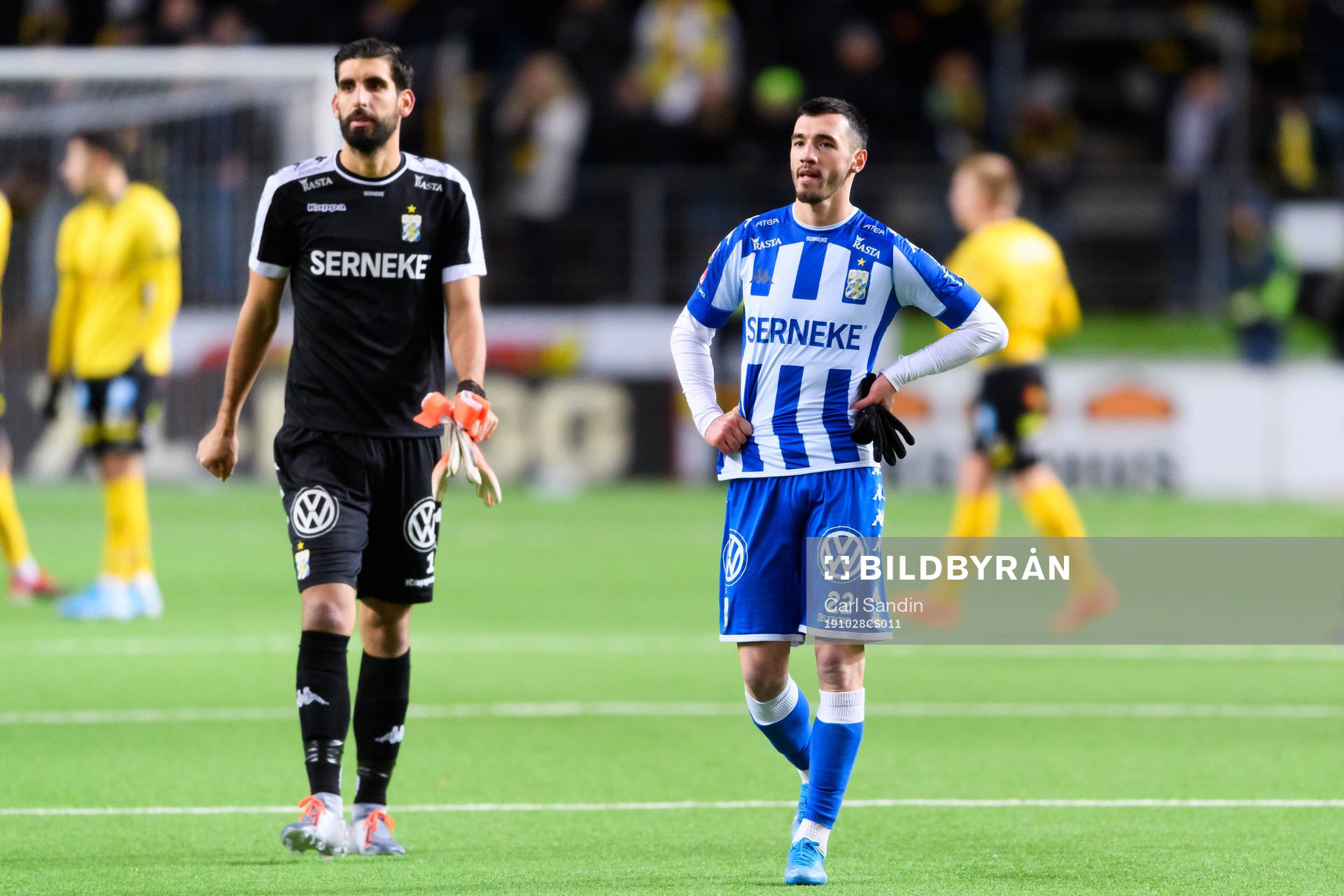 IFK Göteborgs målvakt Ioannis Anestis och Giorgi