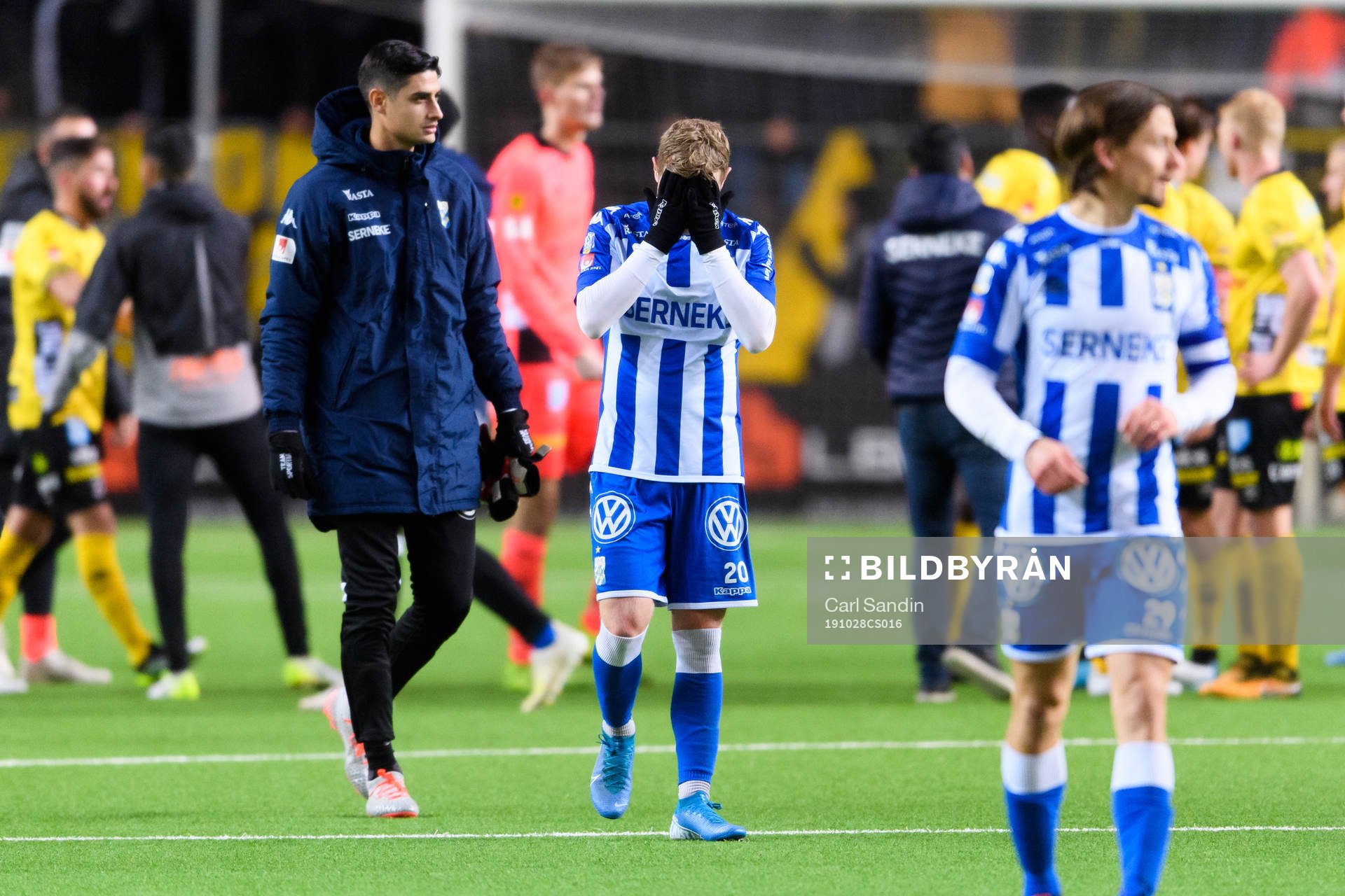 IFK Göteborgs Victor Wernersson deppar