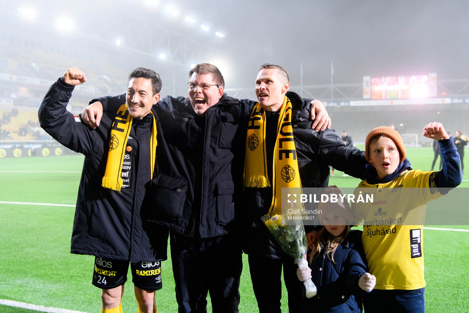 Elfsborgs Stefan Ishizaki och Jon Jönsson jublar
