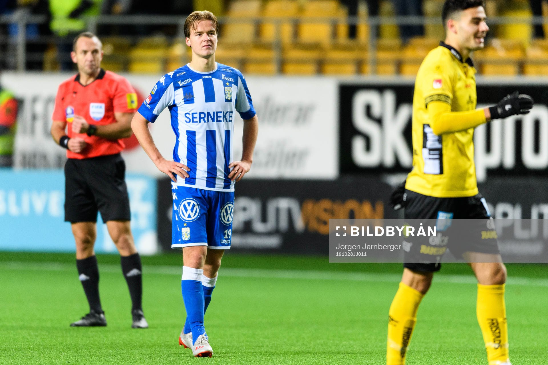 IFK Göteborgs August Erlingmark deppar