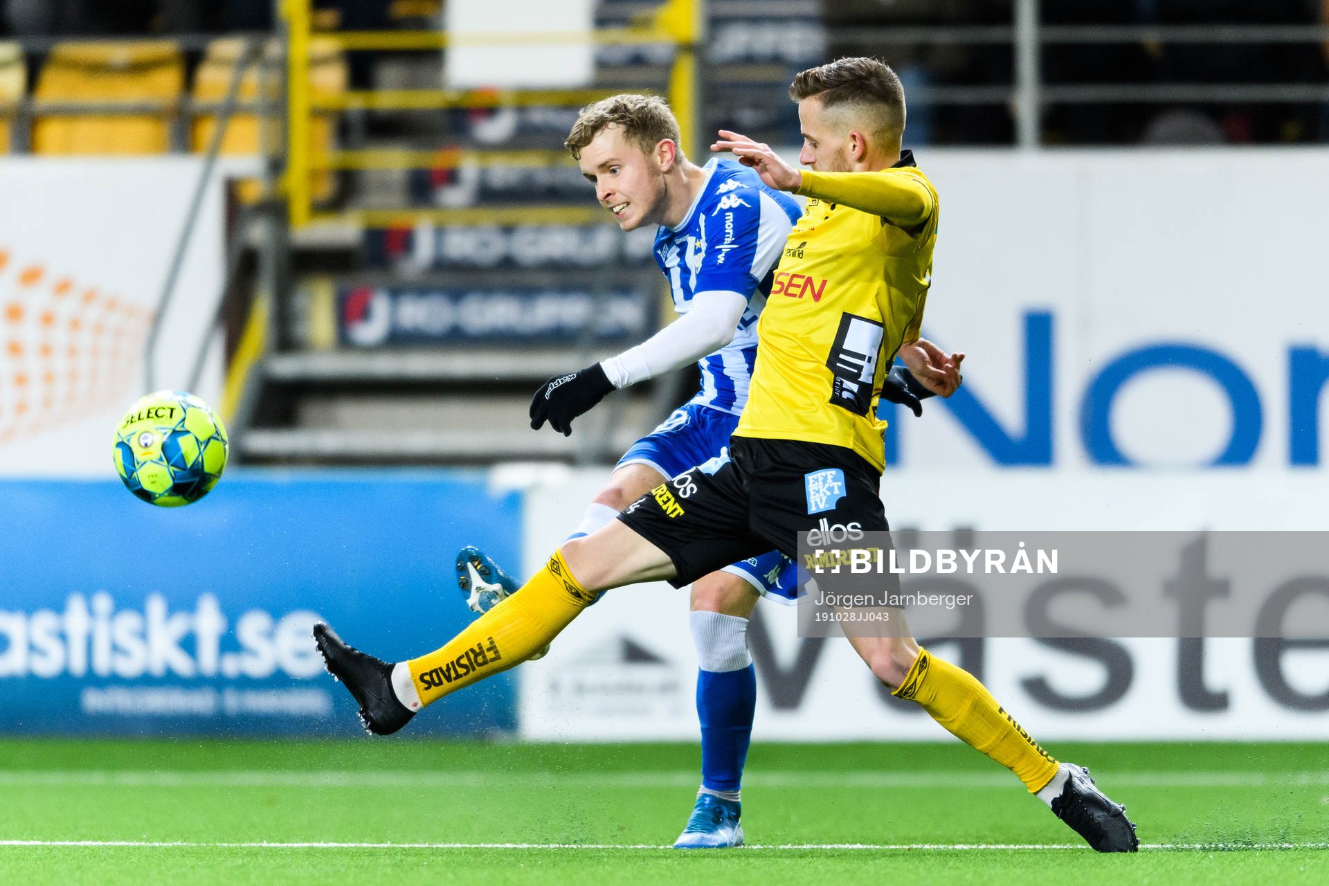 IFK Göteborgs Victor Wernersson och Elfsborgs Rasmus Alm