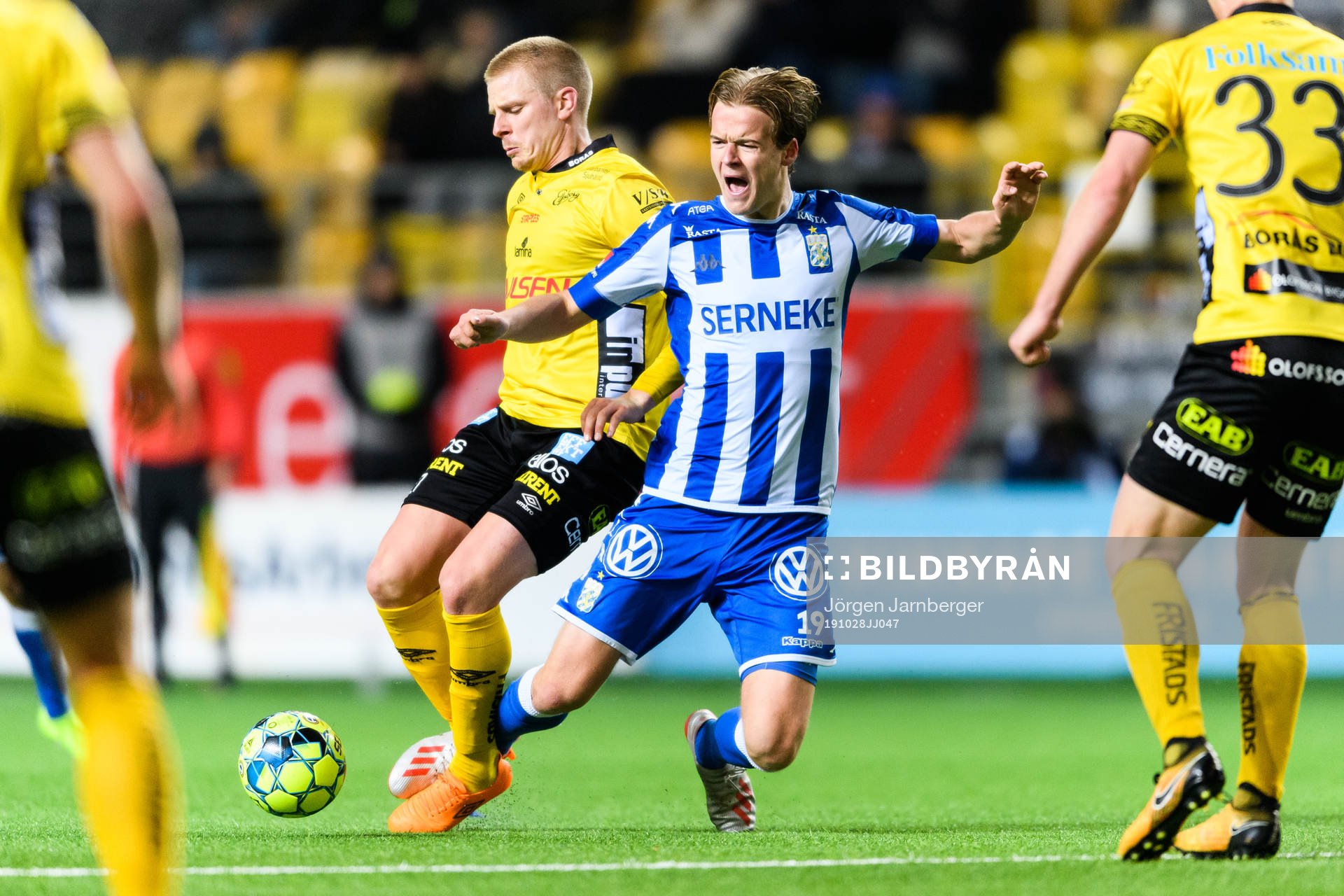 IFK Göteborgs August Erlingmark faller