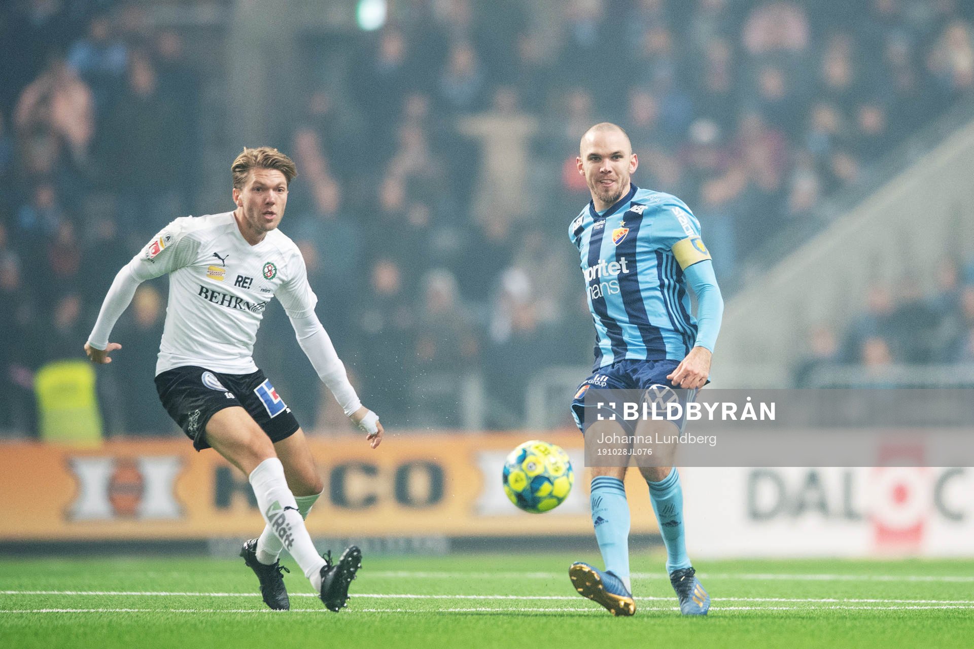 Örebros Martin Broberg och Djurgårdens Marcus Danielson