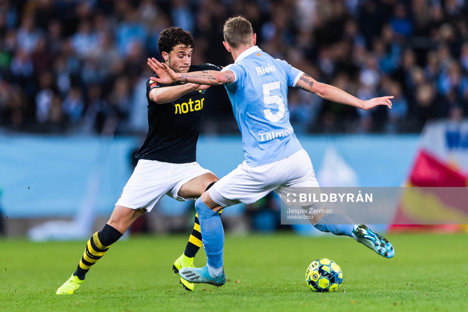 s Daniel Granli och Malmö FFs Sören Rieks
