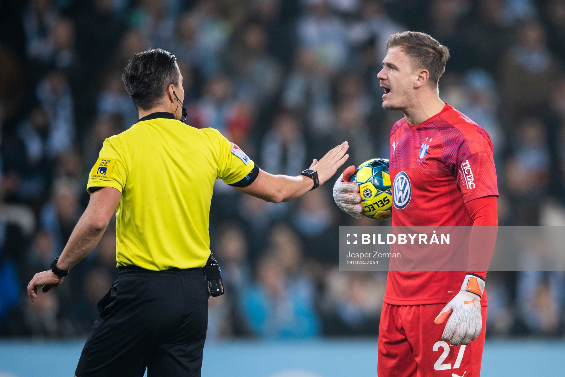 Malmö FFs Johan Dahlin