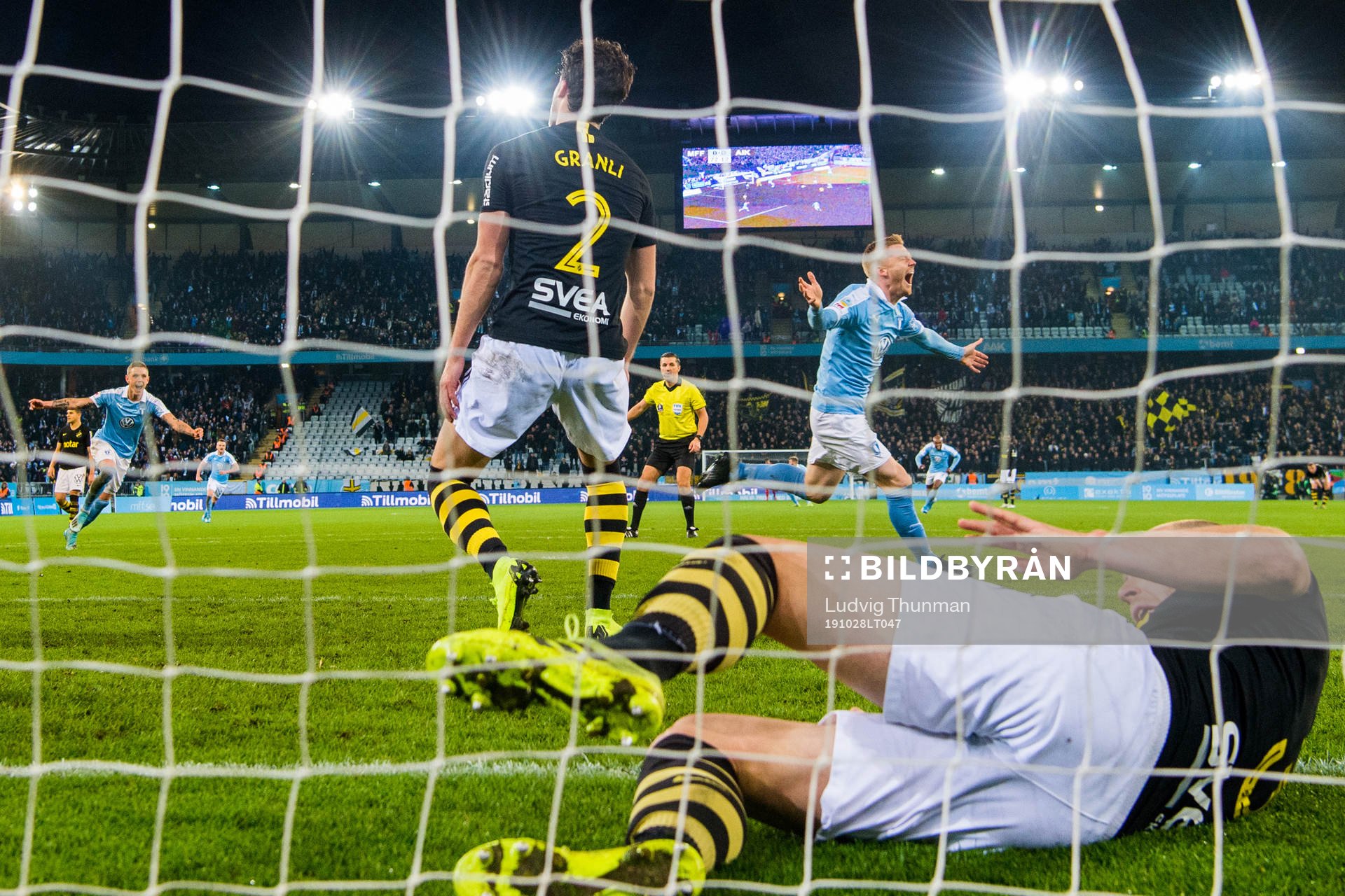 Malmö FFs Anders Christiansen jublar