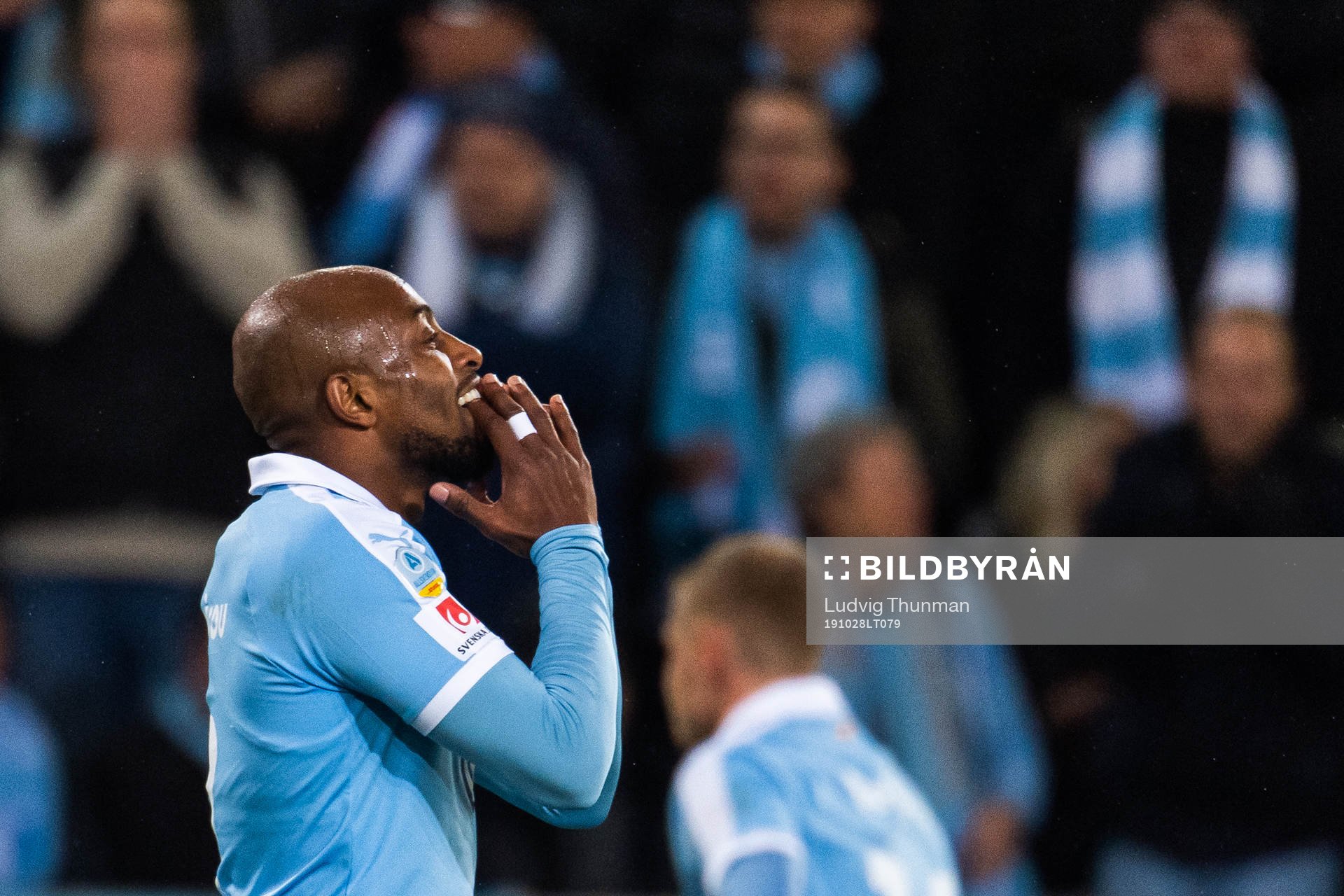 Malmö FFs Fouad Bachirou deppar