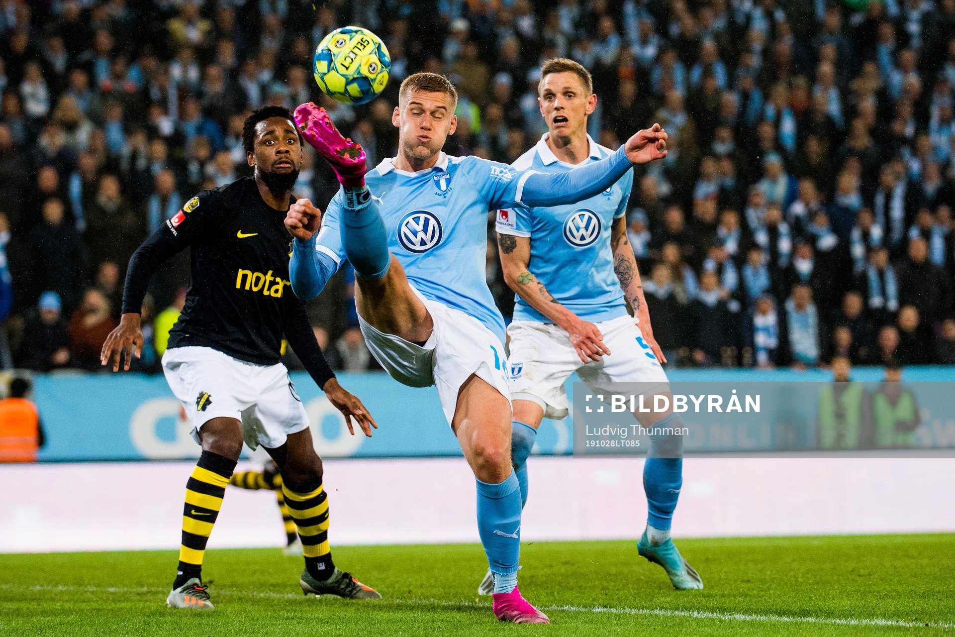 Malmö FFs Felix Beijmo och Sören Rieks