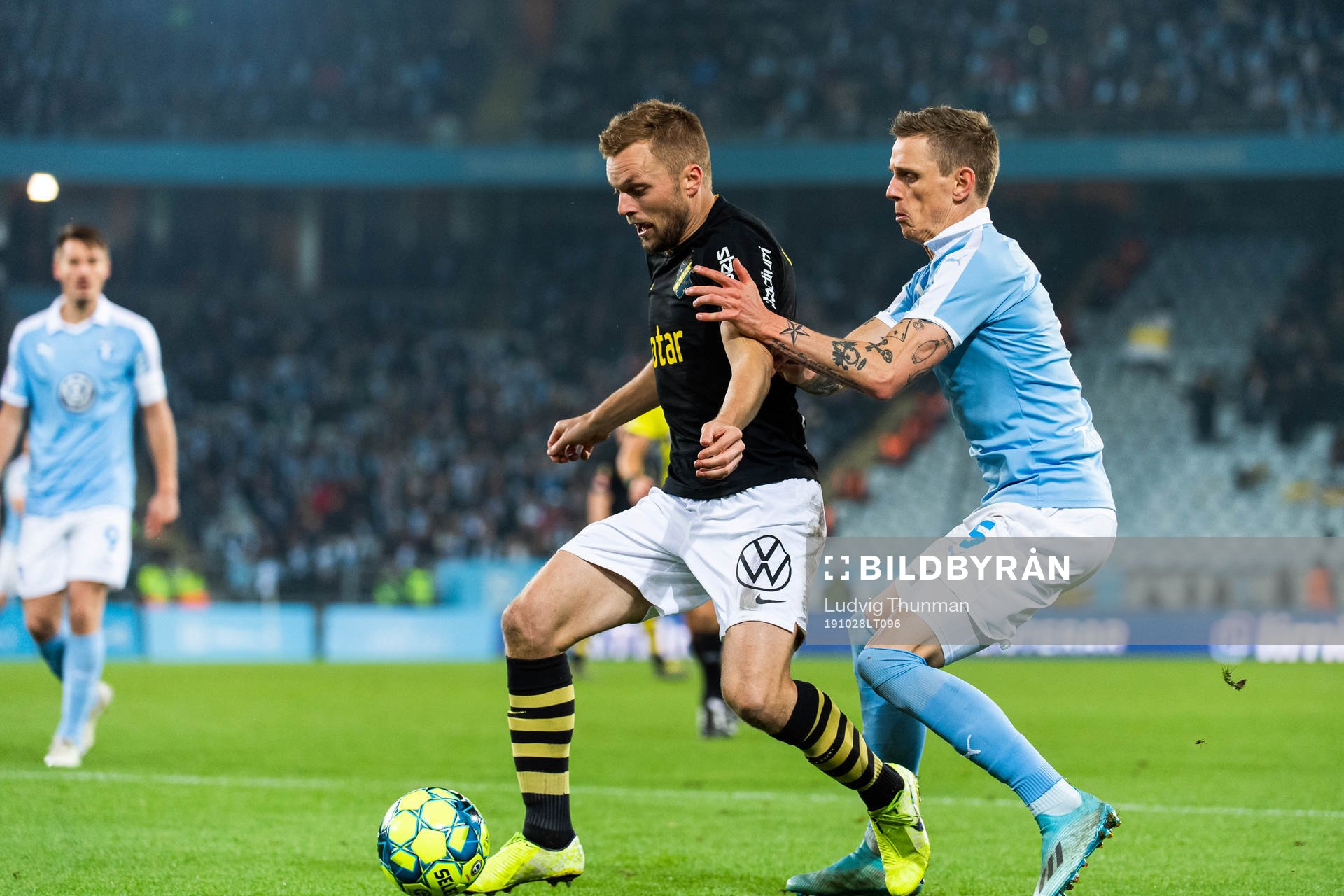 s Sebastian Larsson och Malmö FFs Sören Rieks