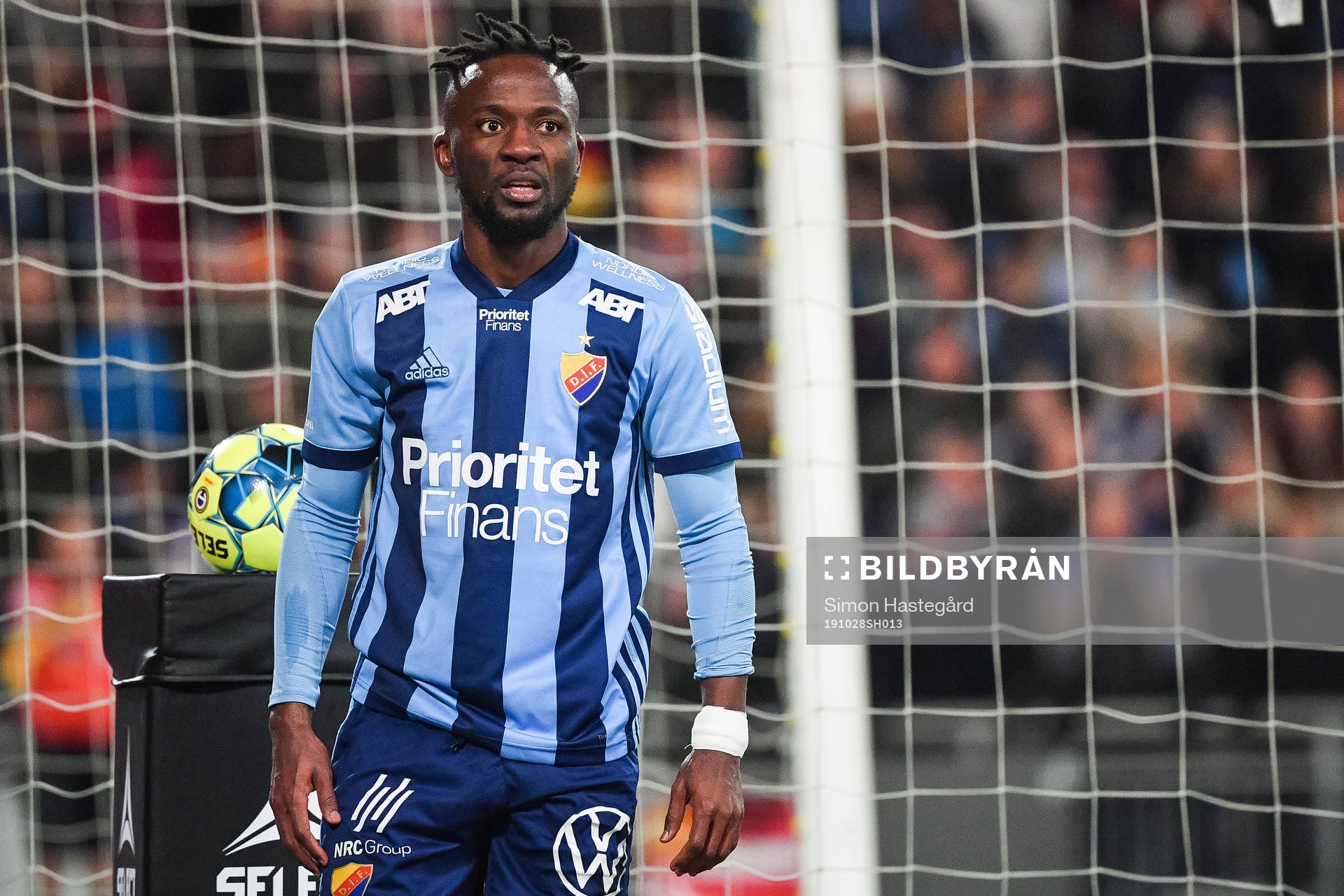Djurgårdens Mohamed Buya Turay deppar