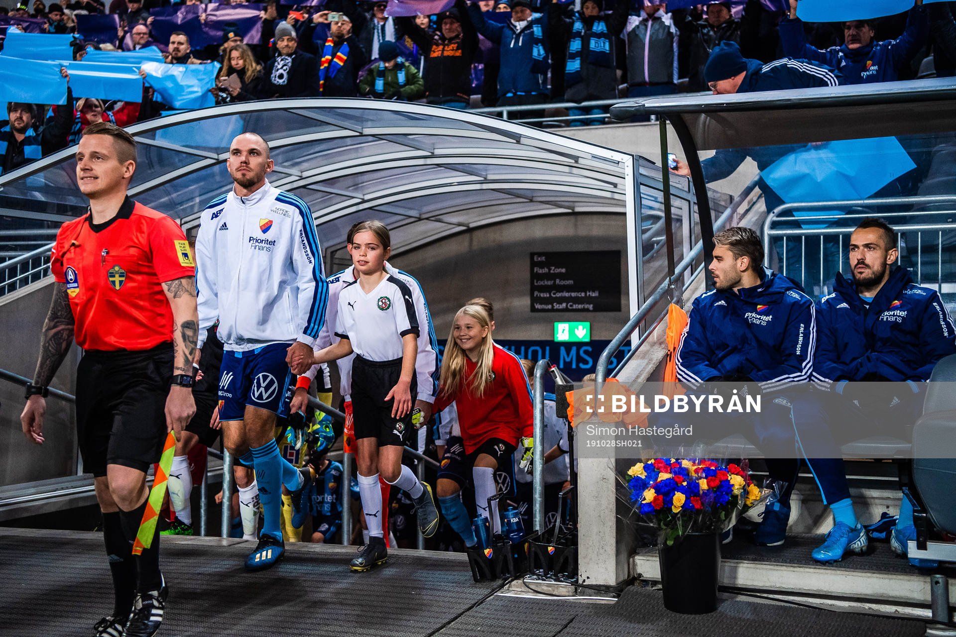 Djurgårdens Marcus Danielson, Astrit Ajdarevic och Emir