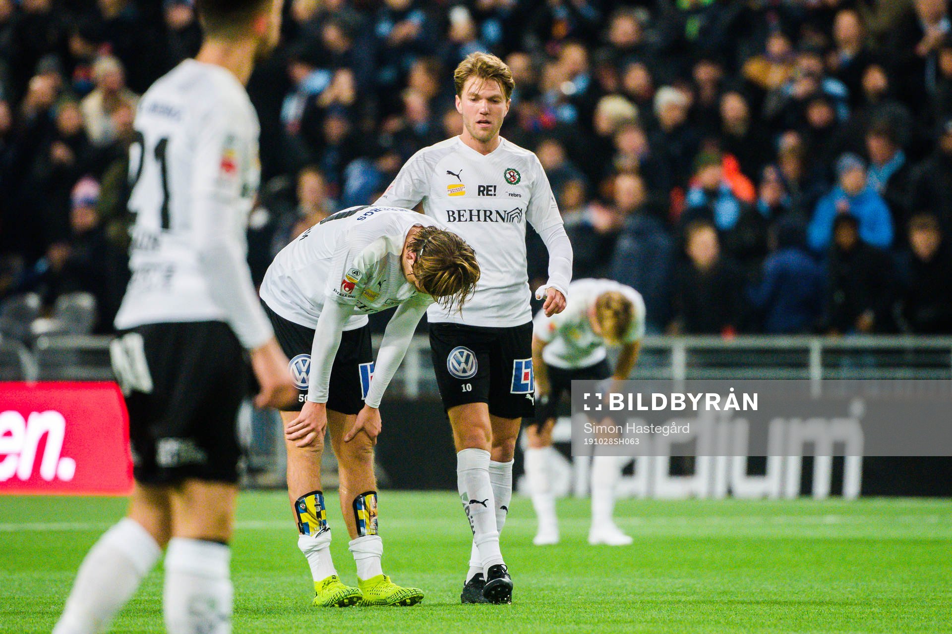 Örebros Niclas Bergmark och Martin Broberg deppar