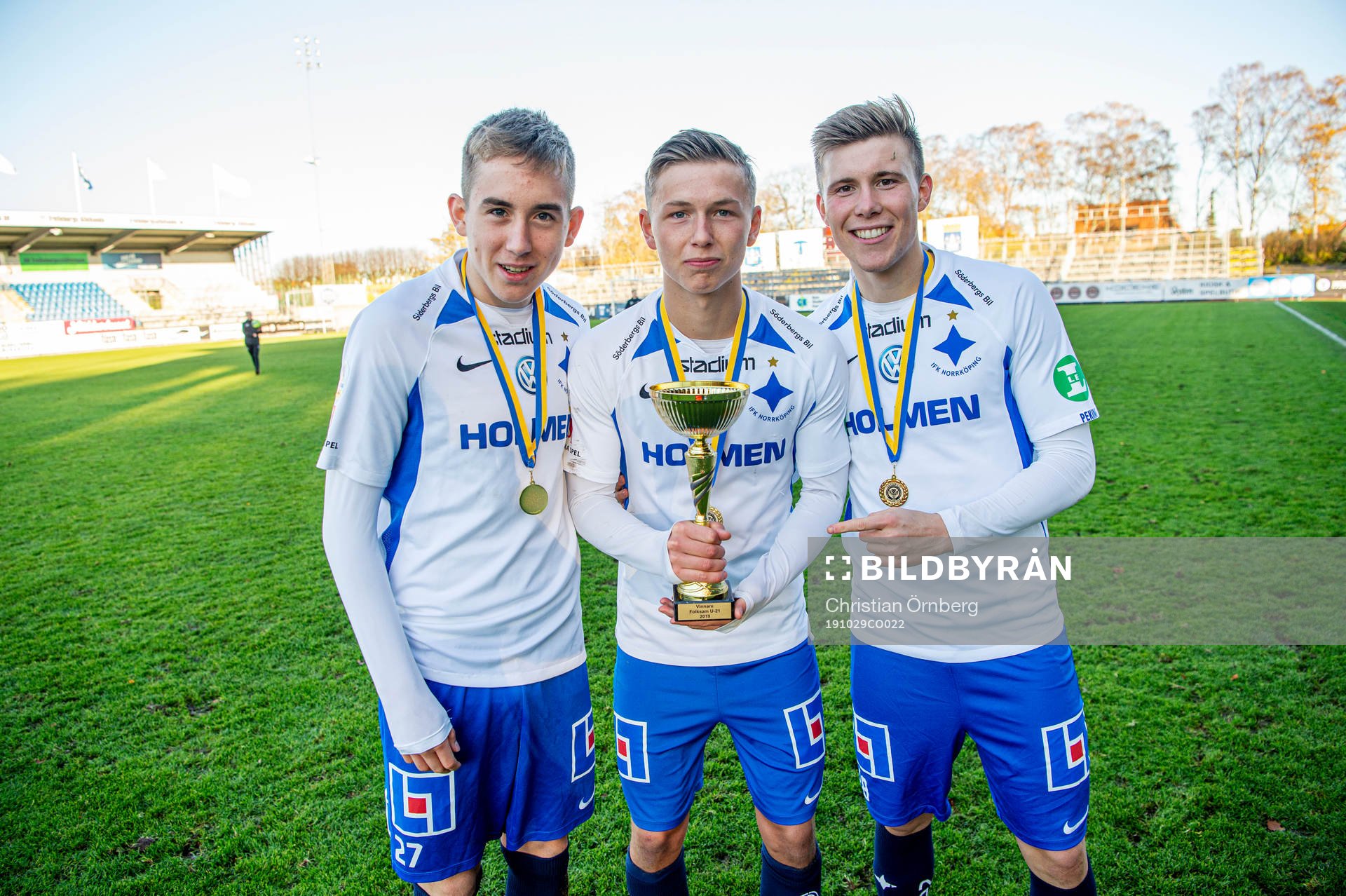 Norröpings Isak Bergman, Bjarni Bjarkason och Alfons