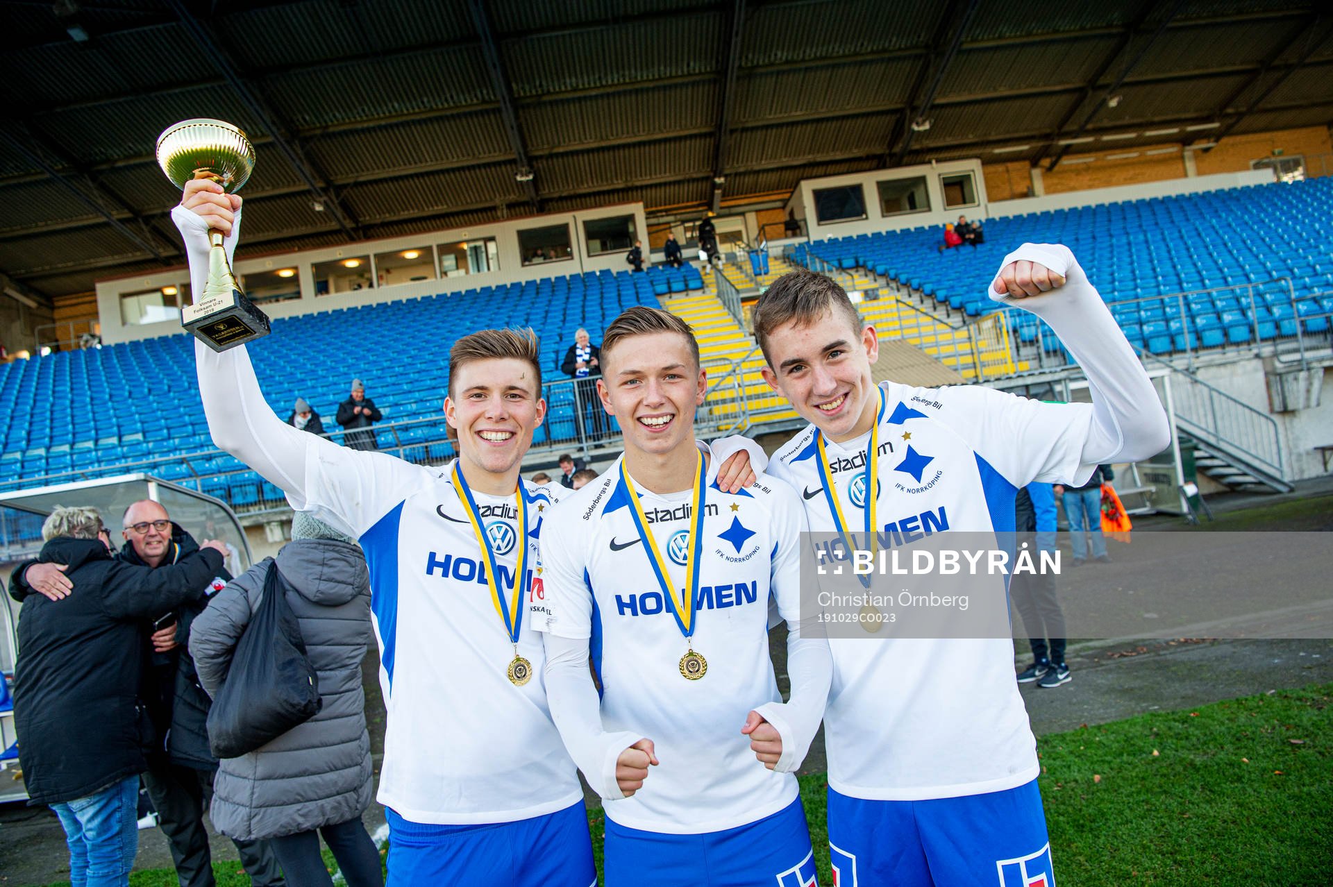 Norröpings Alfons Sampsted, Bjarni Bjarkason och Isak