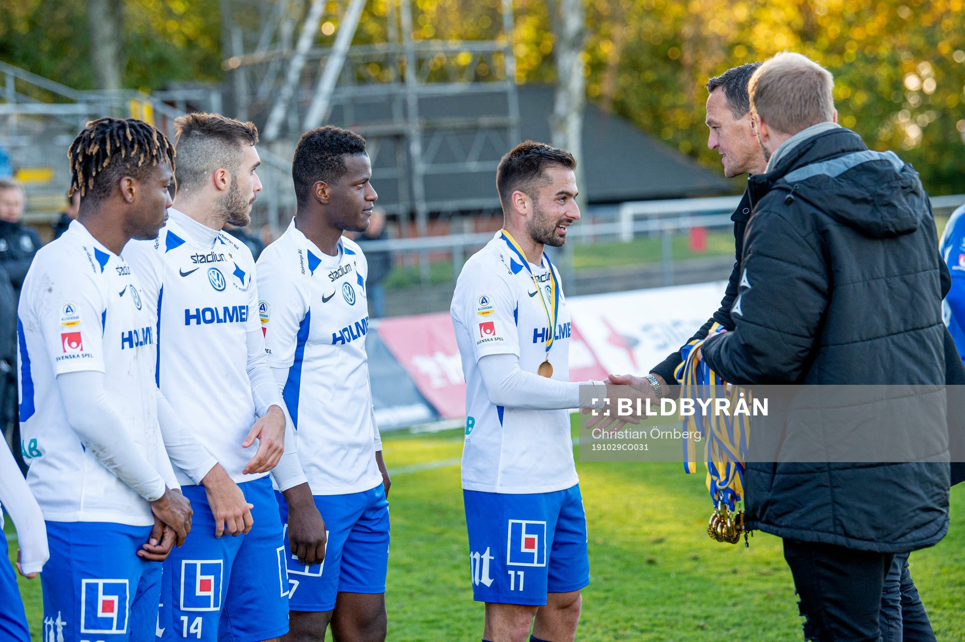 Norröpings tar emot guldmedaljerna