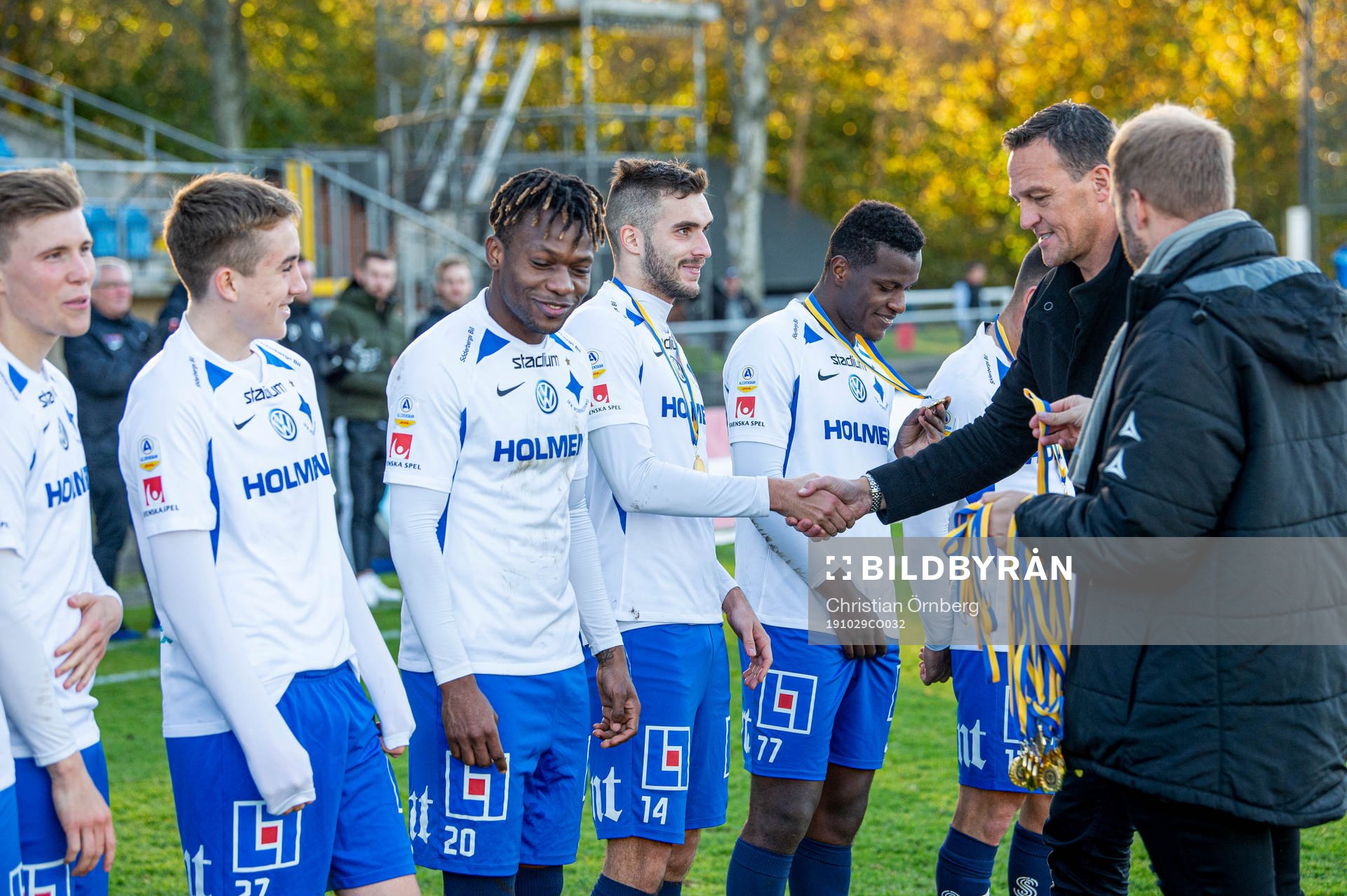 Norröpings tar emot guldmedaljerna