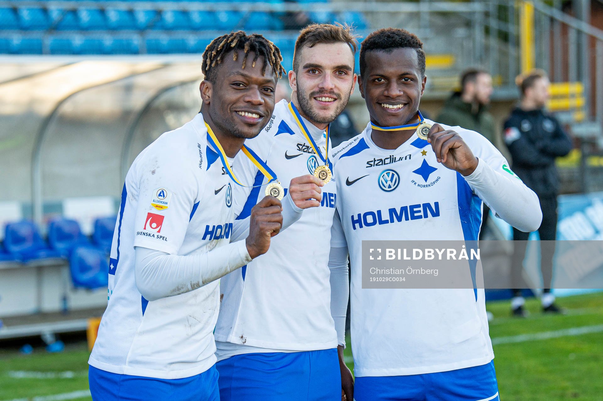 Norröpings Kevin Alvarez, Egzon Binaku och Manasse Kosu